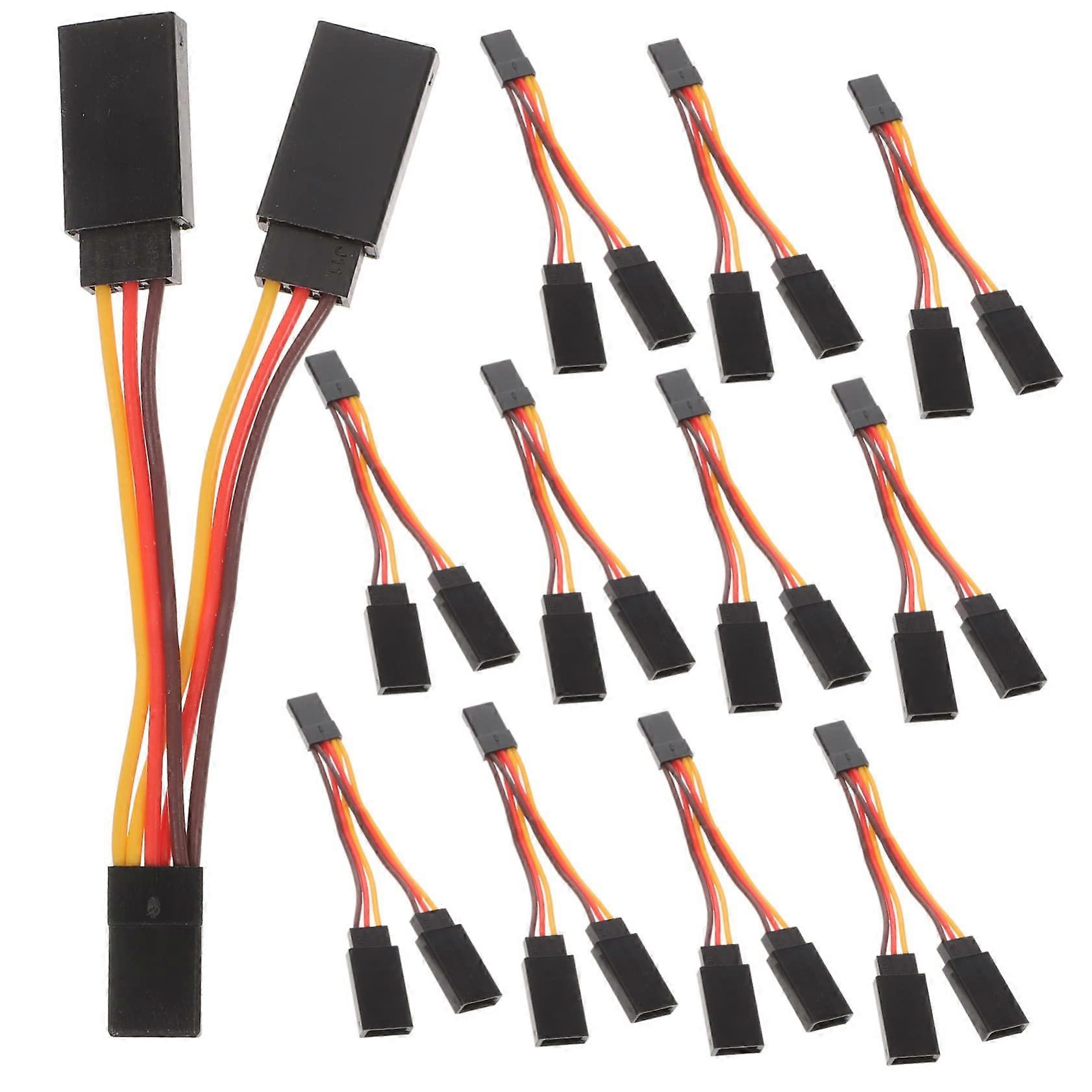 Receiver y Extension Cord Rc Car Extension Wire 10 Pack Flexible Cable