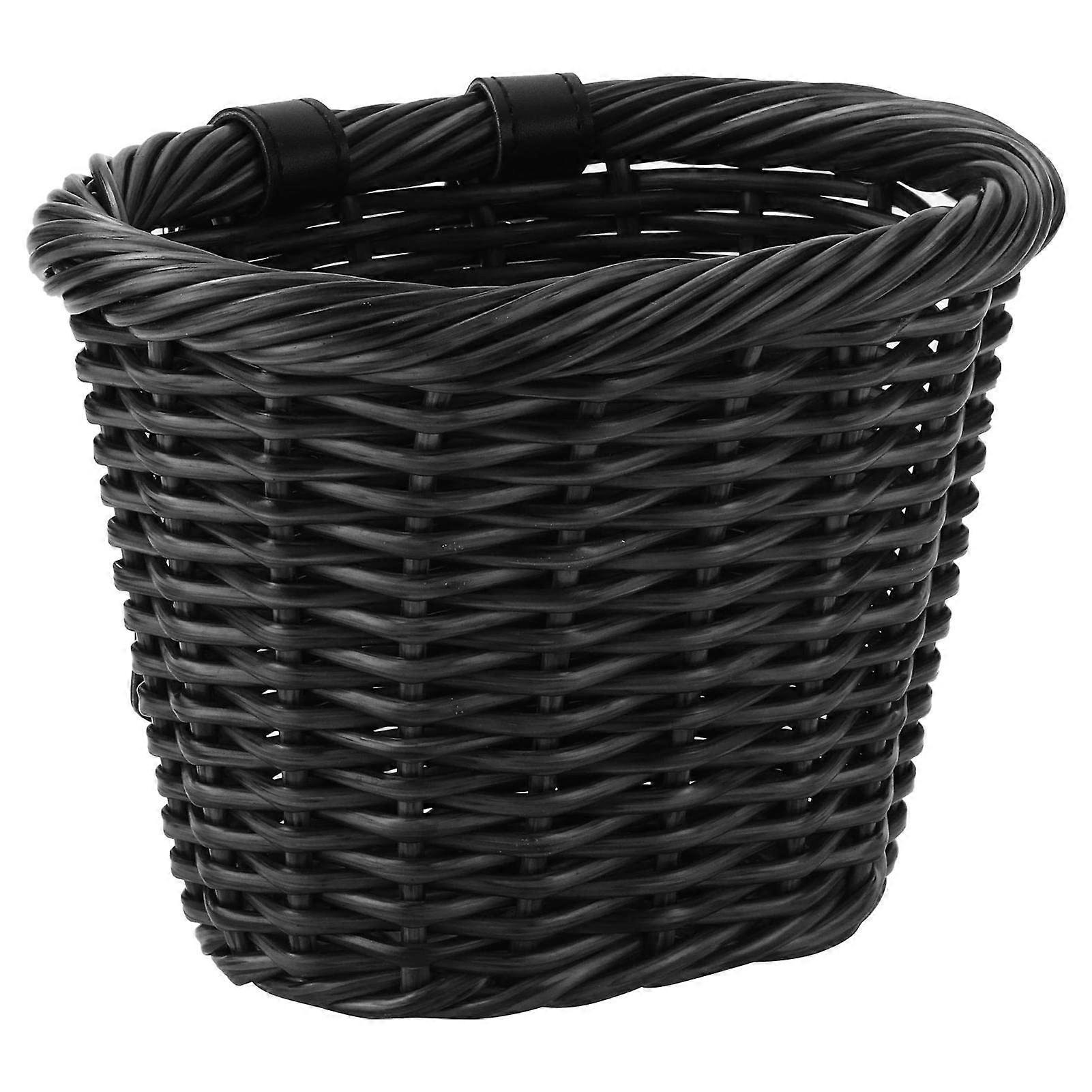 's Bicycle Wicker Basket for Tricycle Pushchair