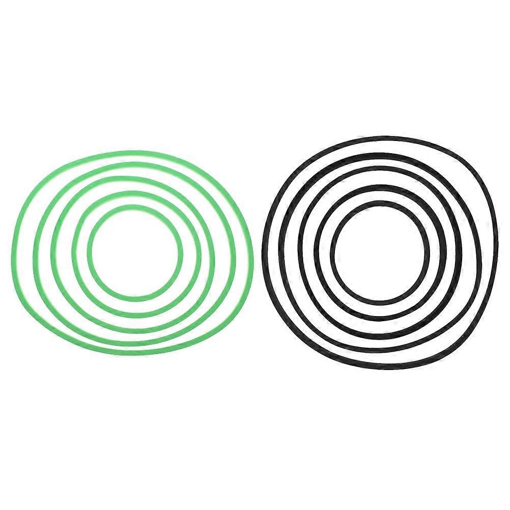 Floating Fish Feeding Rings with Plant Fence Functionality