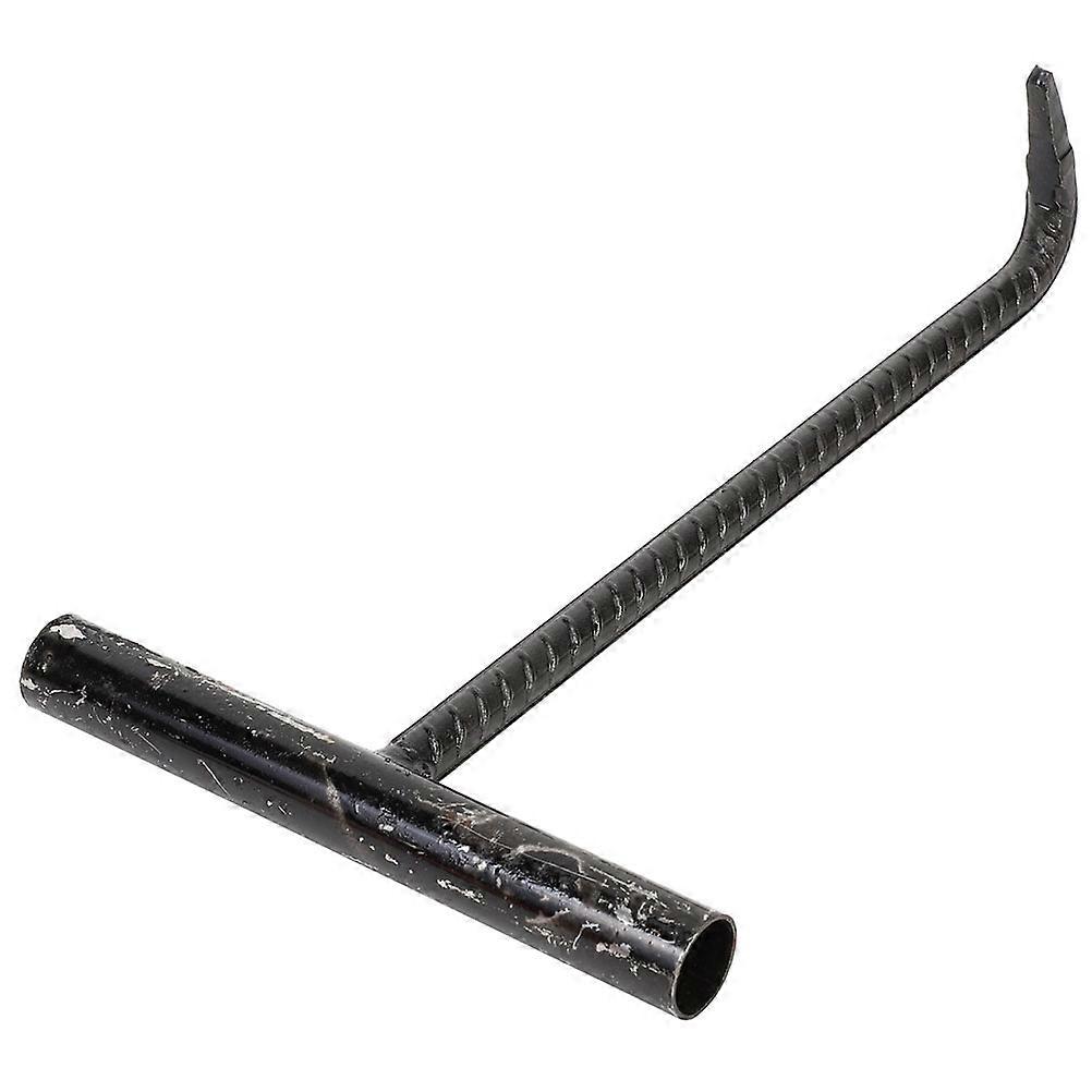 Efficient Manhole Lifter Hook, Steel Door Hook T-Handle and Long Lifespan