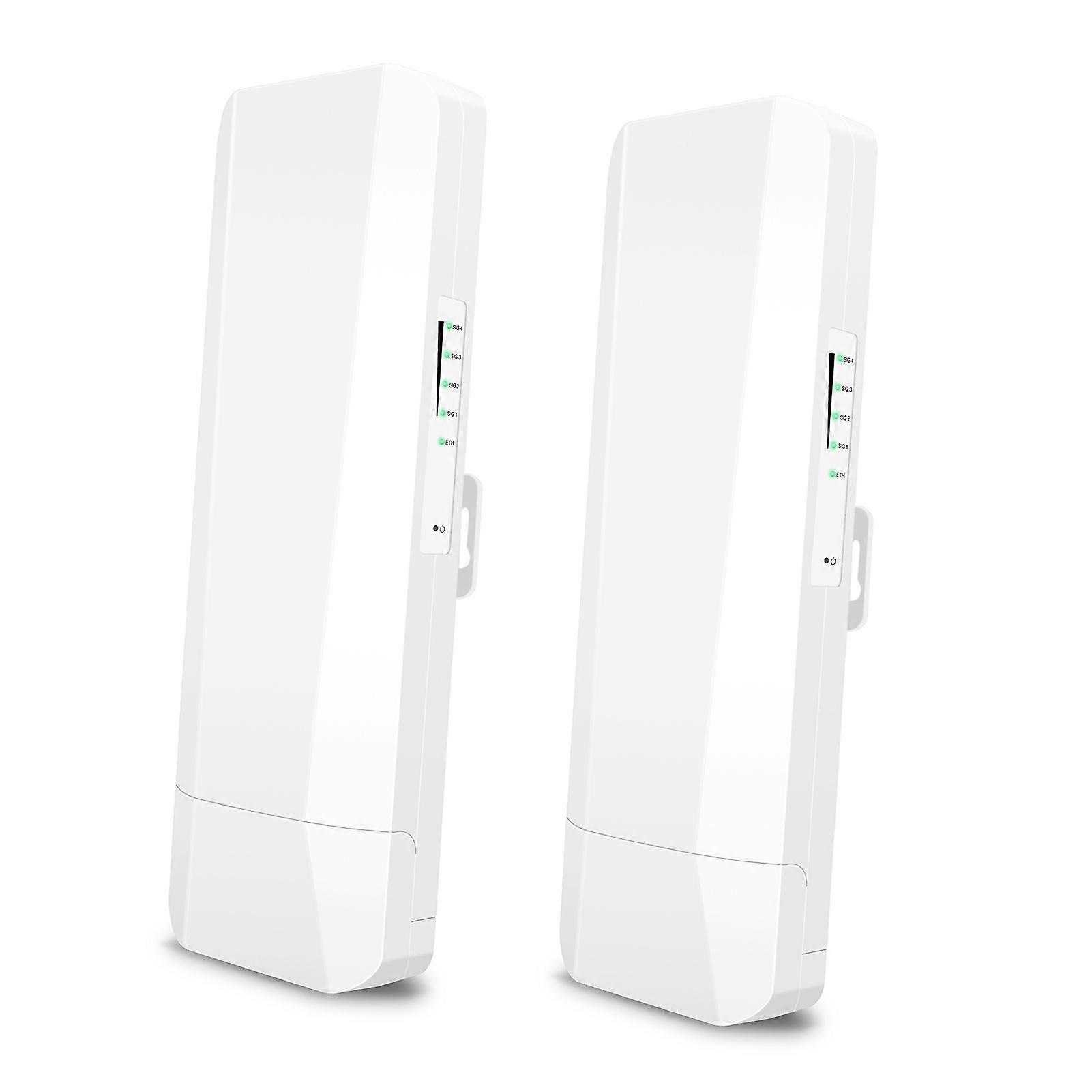 High-Performance 5.8G Wireless Bridge for Outdoor Security Cameras Easy Setup POE Adapter