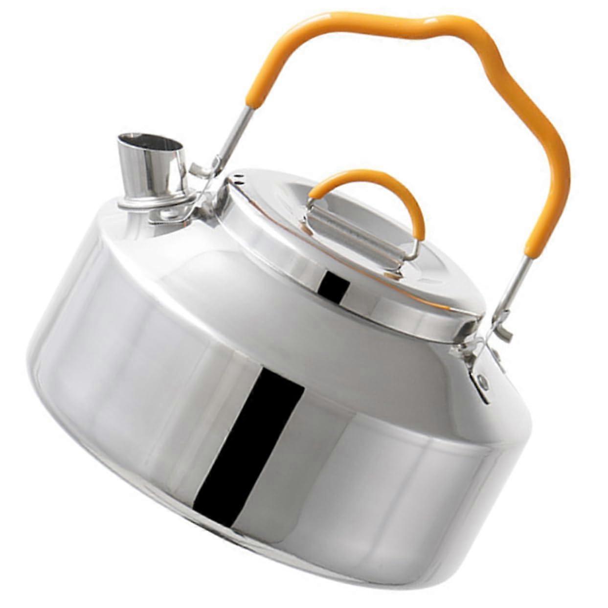 Multifunctional Camping Kettle for Hot Drinks for Outdoor Activities Like and Fishing with Practical.