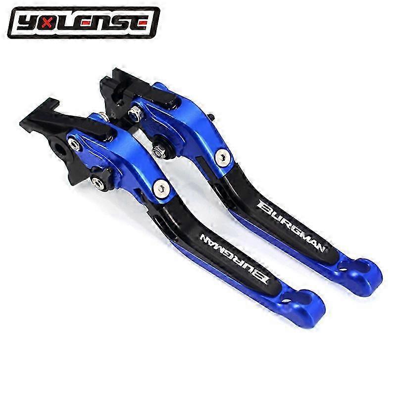 For compatible brand AN 250 400/Z Motorcycles from 1998-2020 and Burgman UH 125 150 200 250 Models from 2002-2020, Adjustable Folding Extend