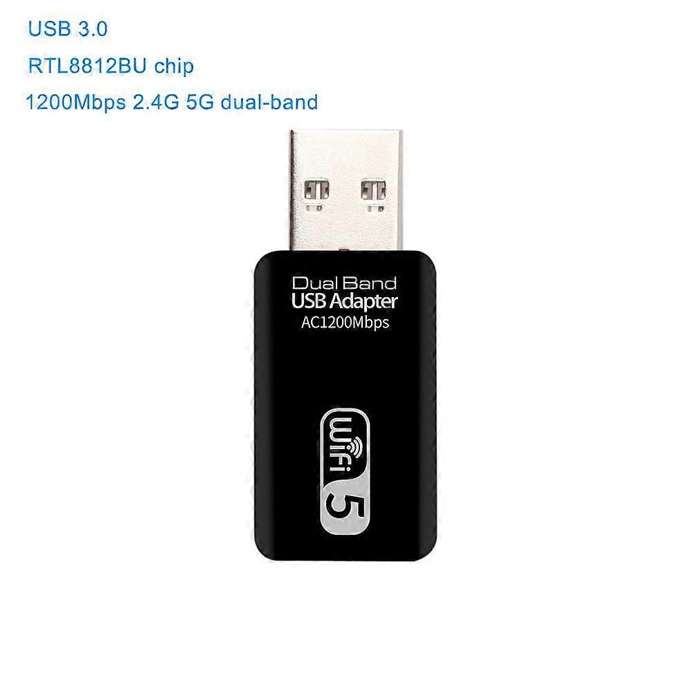 5G Wifi Adapter WiFi Usb 3.0 Adapter 1200Mbps Wireless Network Card Wifi Dongle Receiver Lan Ethernet