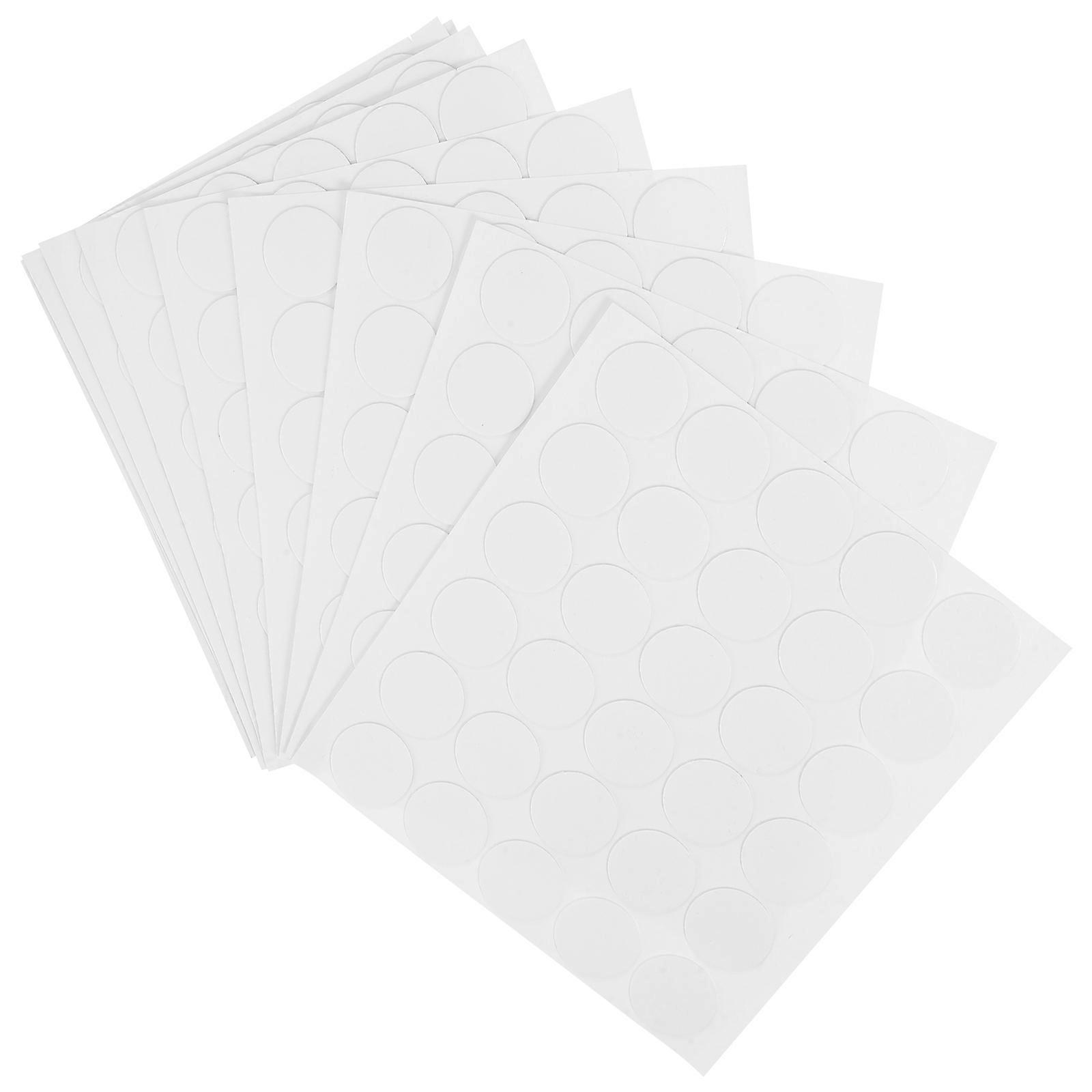 High Viscosity Removable Double Sided Sticky Dots Round Adhesive Stickers for Office Supplies Crafting Home Decor 5 Sheets Total
