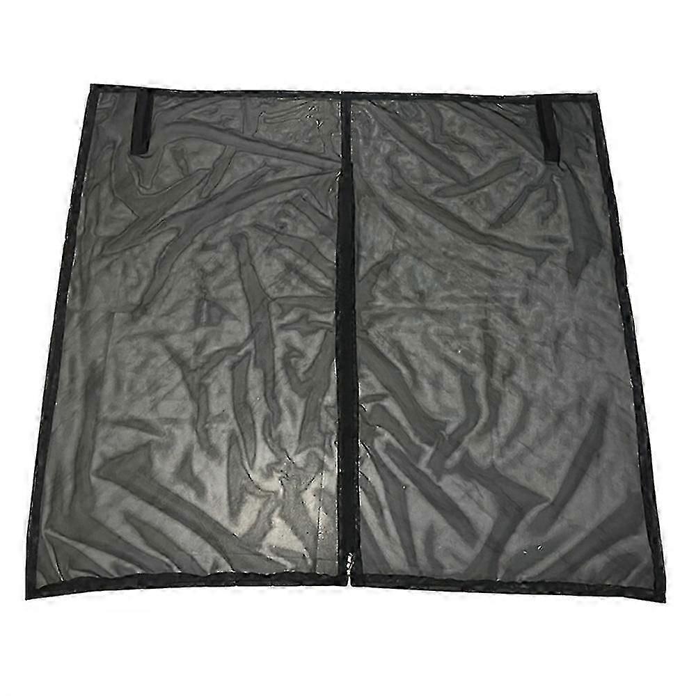 Größe M Auto Camping Heckklappe Nylon Mesh Screen SUV MPV VAN Bug Screen Magnetisches Moskitonetz, 156 x 150
