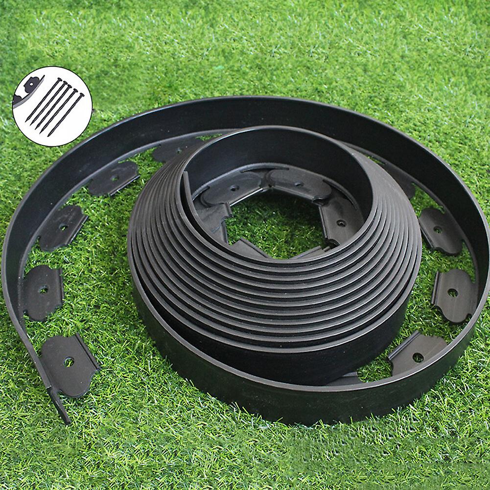 Bordure de Pelouse Flexible Bordure de Jardin Gazon Bordure de Chemin