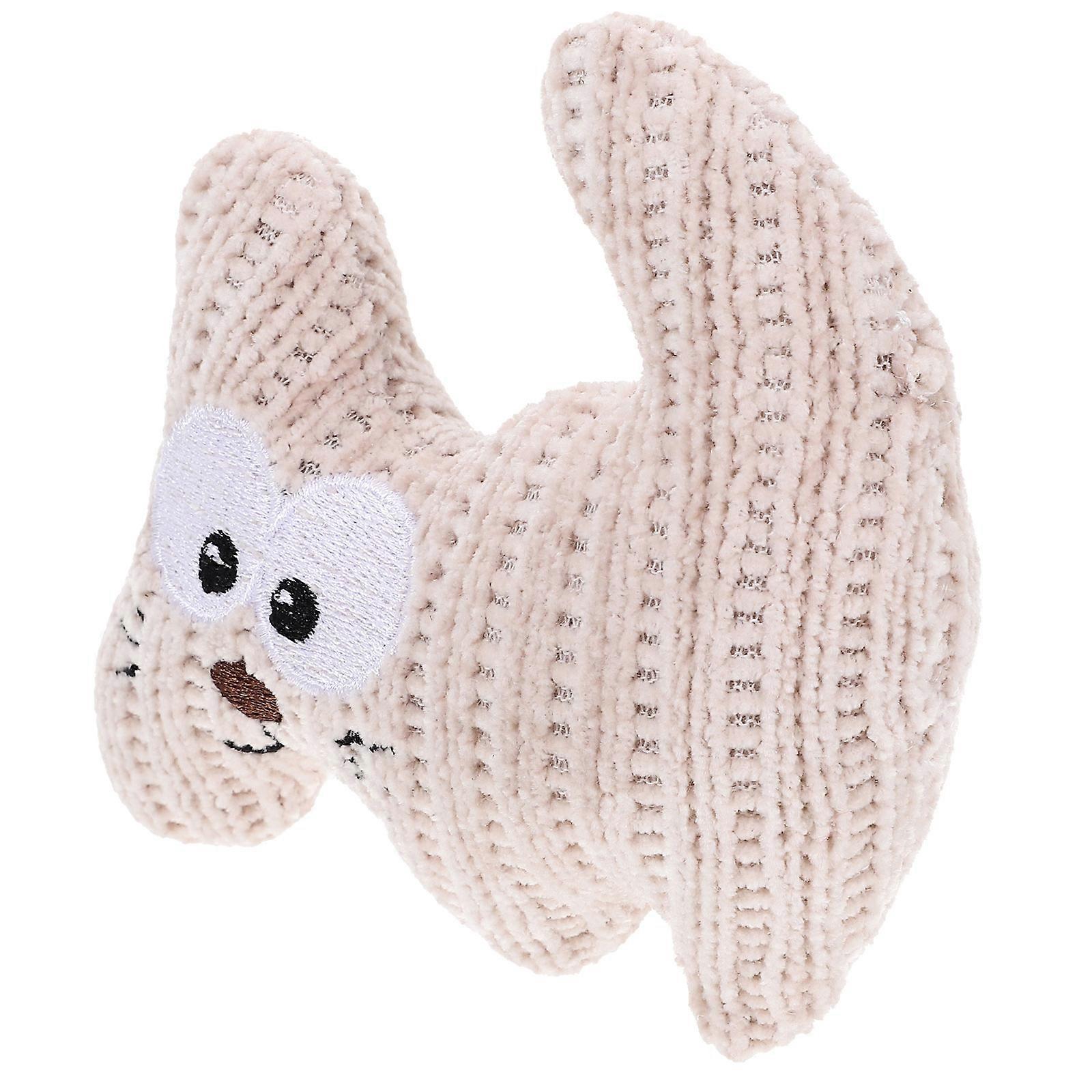 Pet Toy Cartoon Modeling Cat Toy Curiosity Stimulation Light Yellow 1 Set
