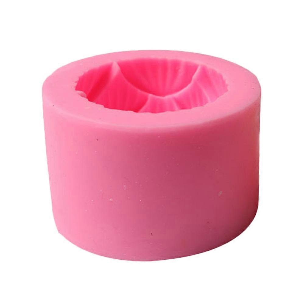Epoxy Craft Silicone Mold Pink 7X7X5.5cm Multipurpose For Artists Handicraft Projects 1Set