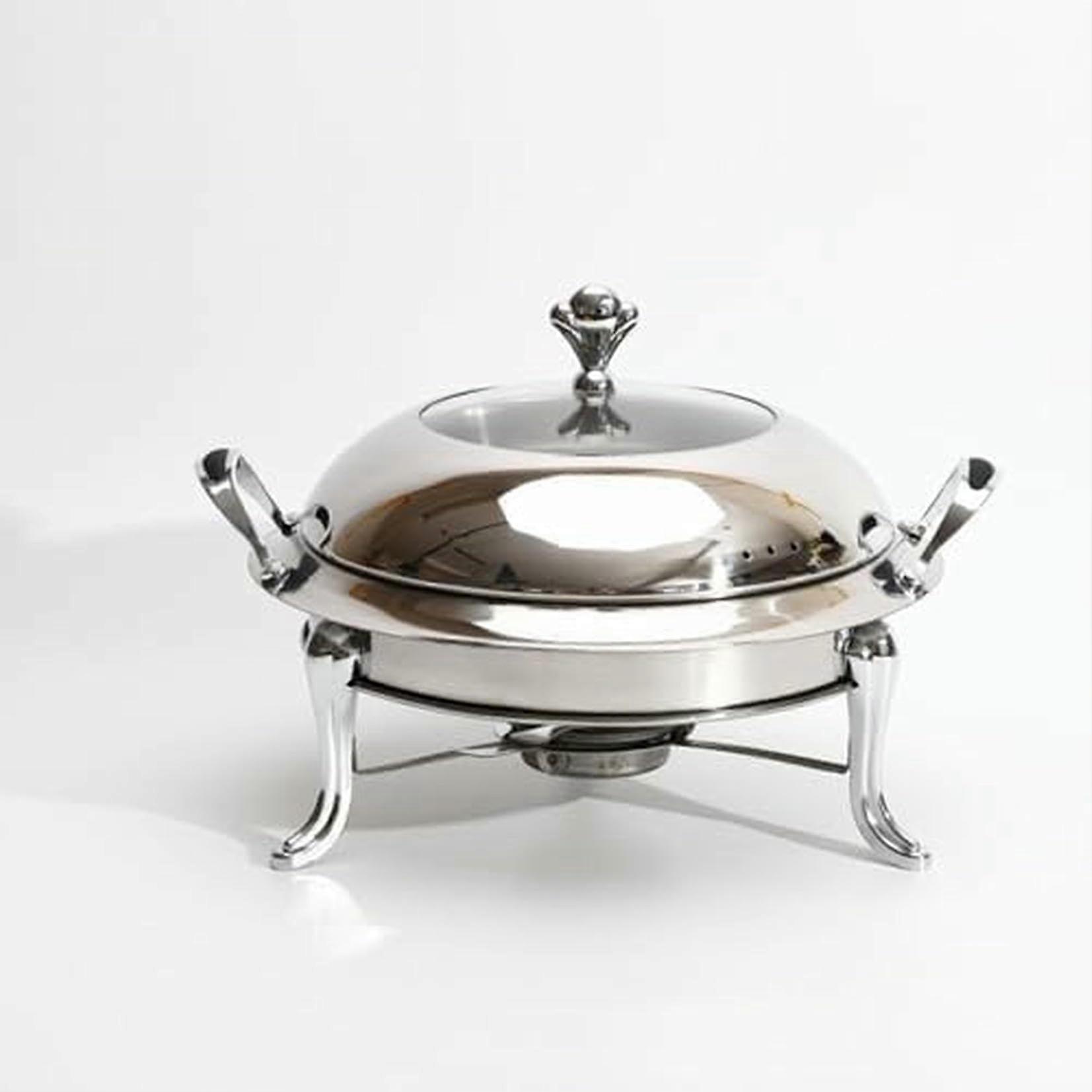 Stainless Steel Chafers and Buffet Warmers for Parties, Events, Weddings, Silver 28cm Ref: 8875
