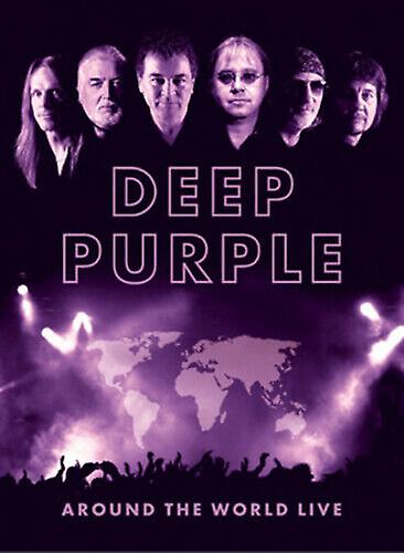 Deep Purple Around the World Live DVD (2016) Deep Purple cert E 4 discs - Region 2