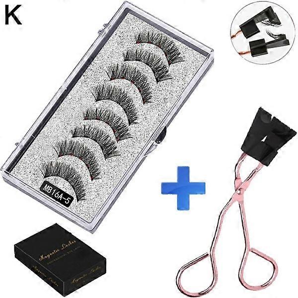 3D magnetic false eyelashes Handmade artificial artificial faux cils MB16A one size