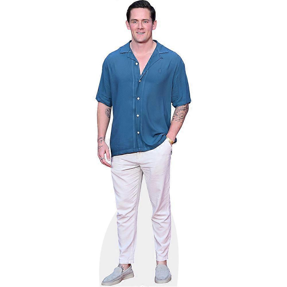David Templer (Blue Shirt) Cardboard Cutout (lifesize OR mini size). Standee. Stand Up.