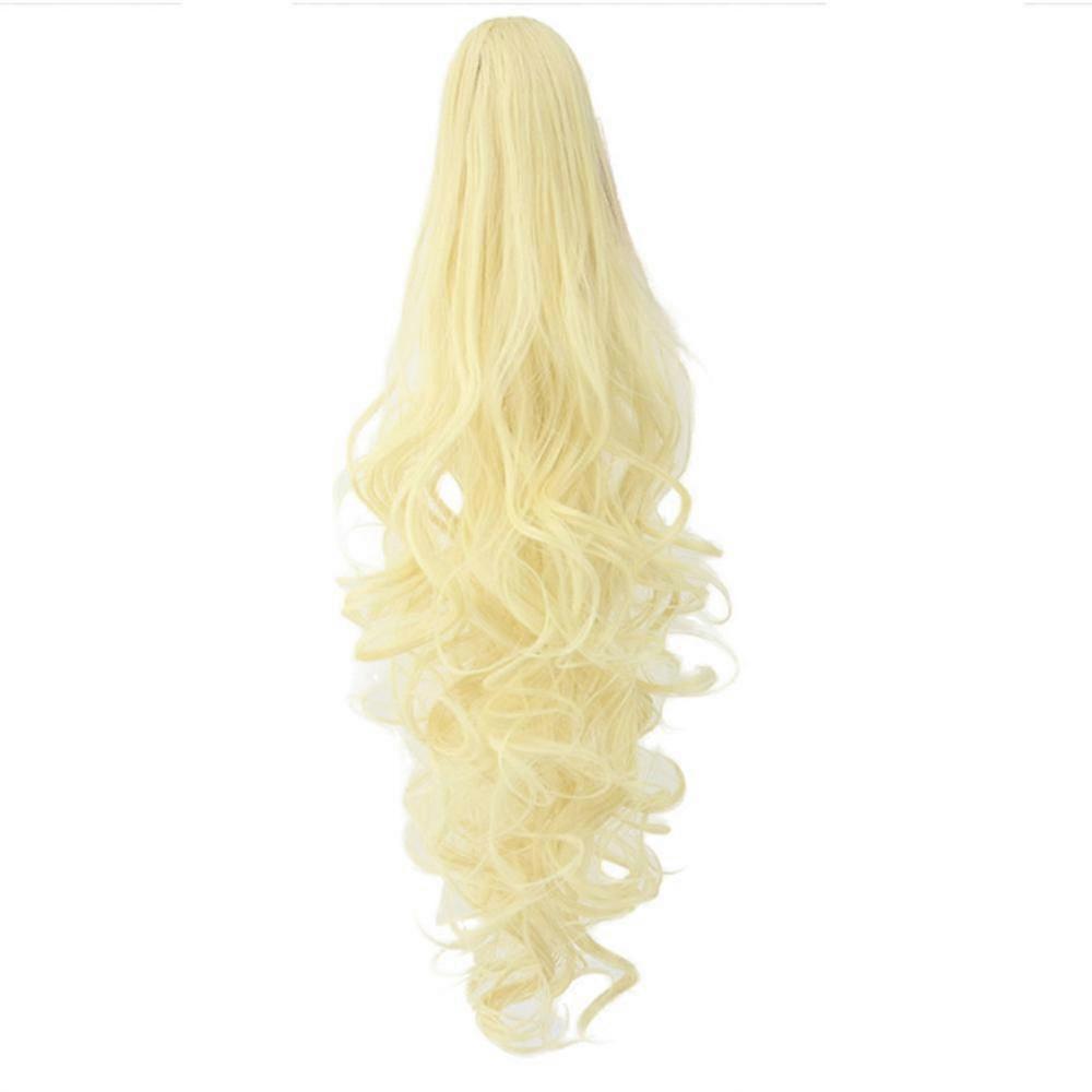 Women's Long Curly Ponytail Wig Clip-in Hair Extensions