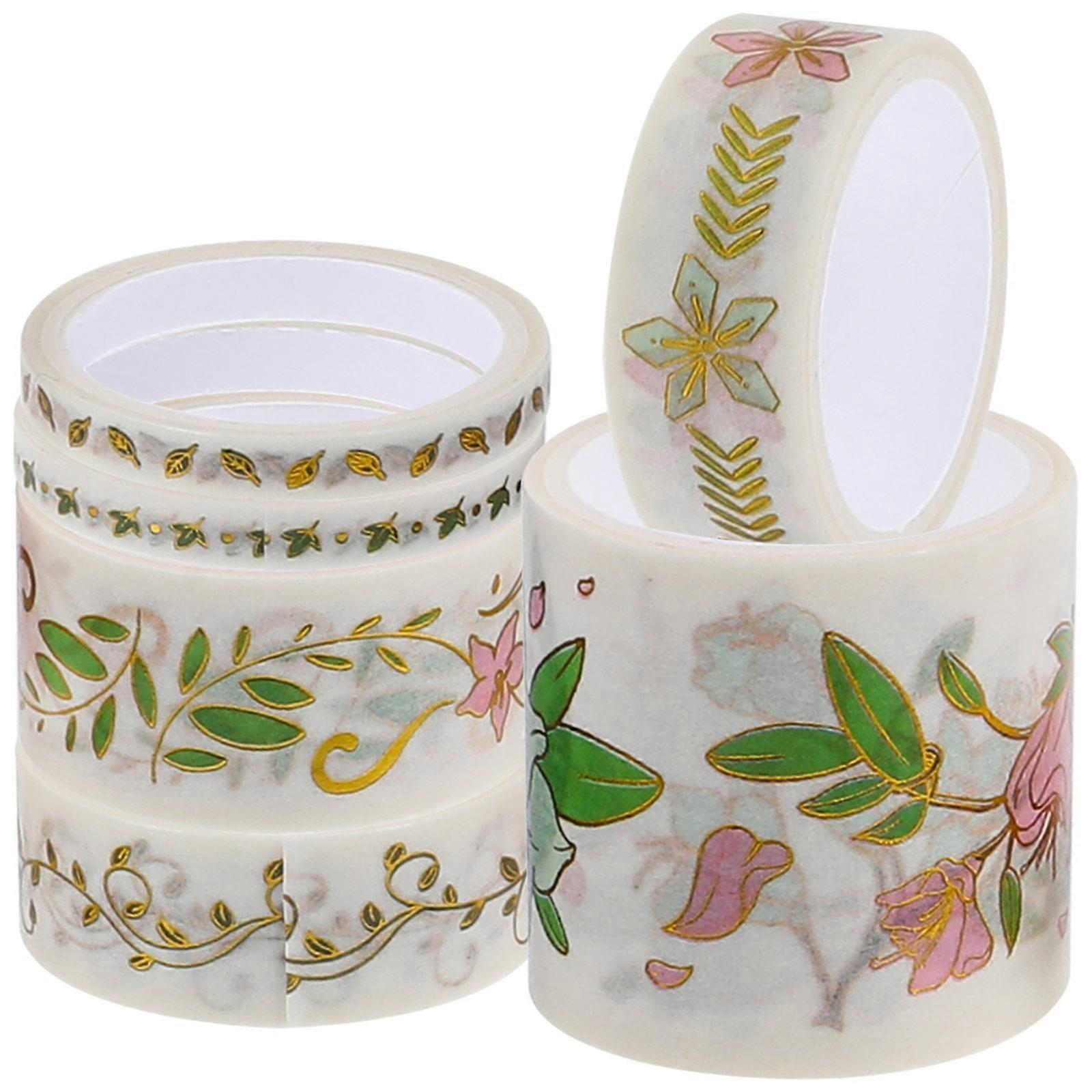 Crafts Tape Decorative Washi Tapes For Photo Frames Marine Theme 6 Rolls 4.1x4x4CM