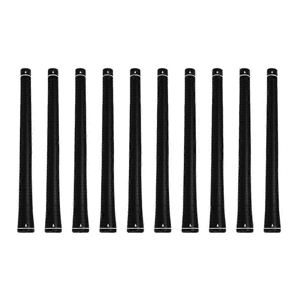Golf Club Grip Rubber Putter Exerciser 268 Mm Round Swing Exerciser Grip Cover Pack Of 10
