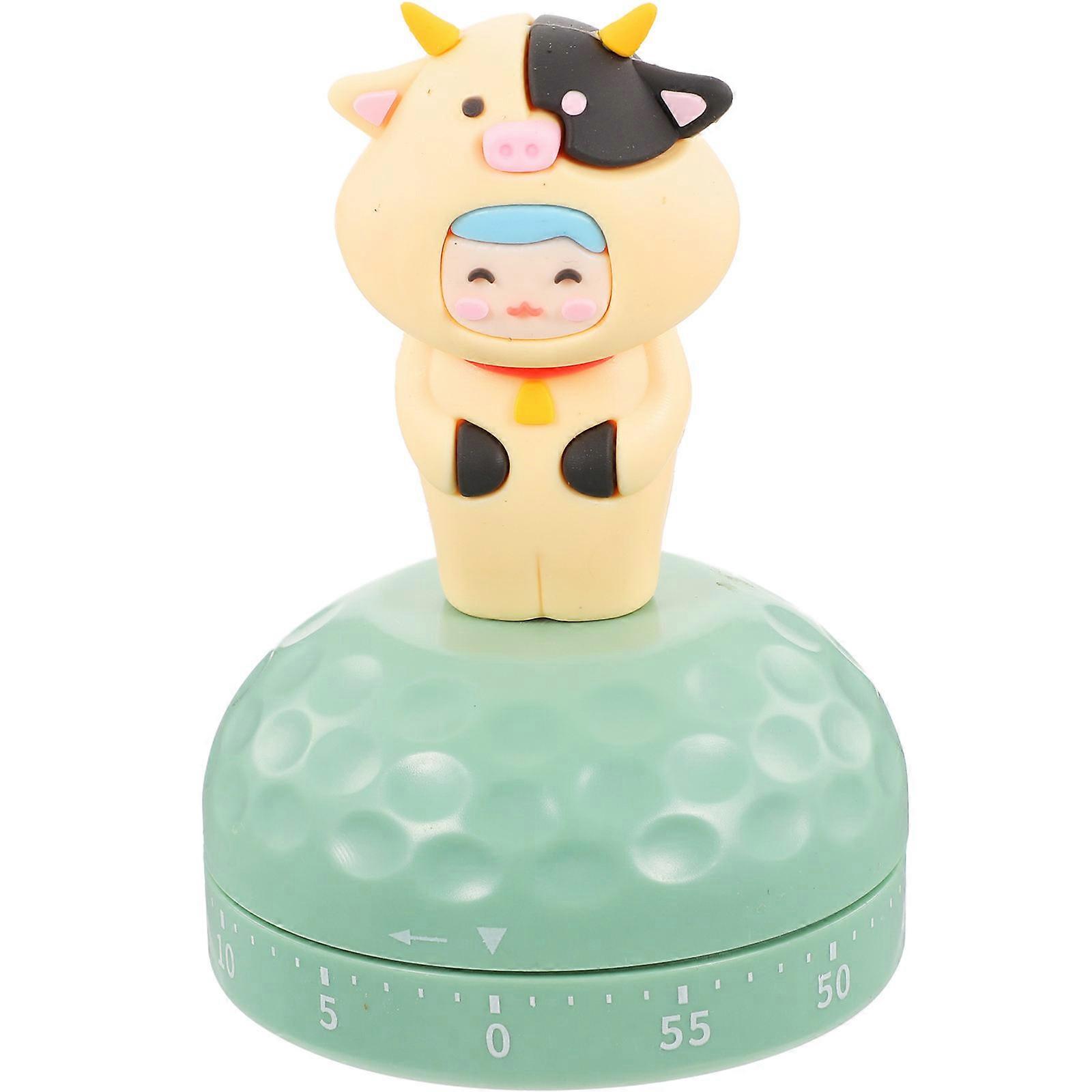 Zodiac Themed Cartoon Timer ABS Material Rounded Edge 2.8×2.8×3.9in Kids Countdown Timer 1Pack