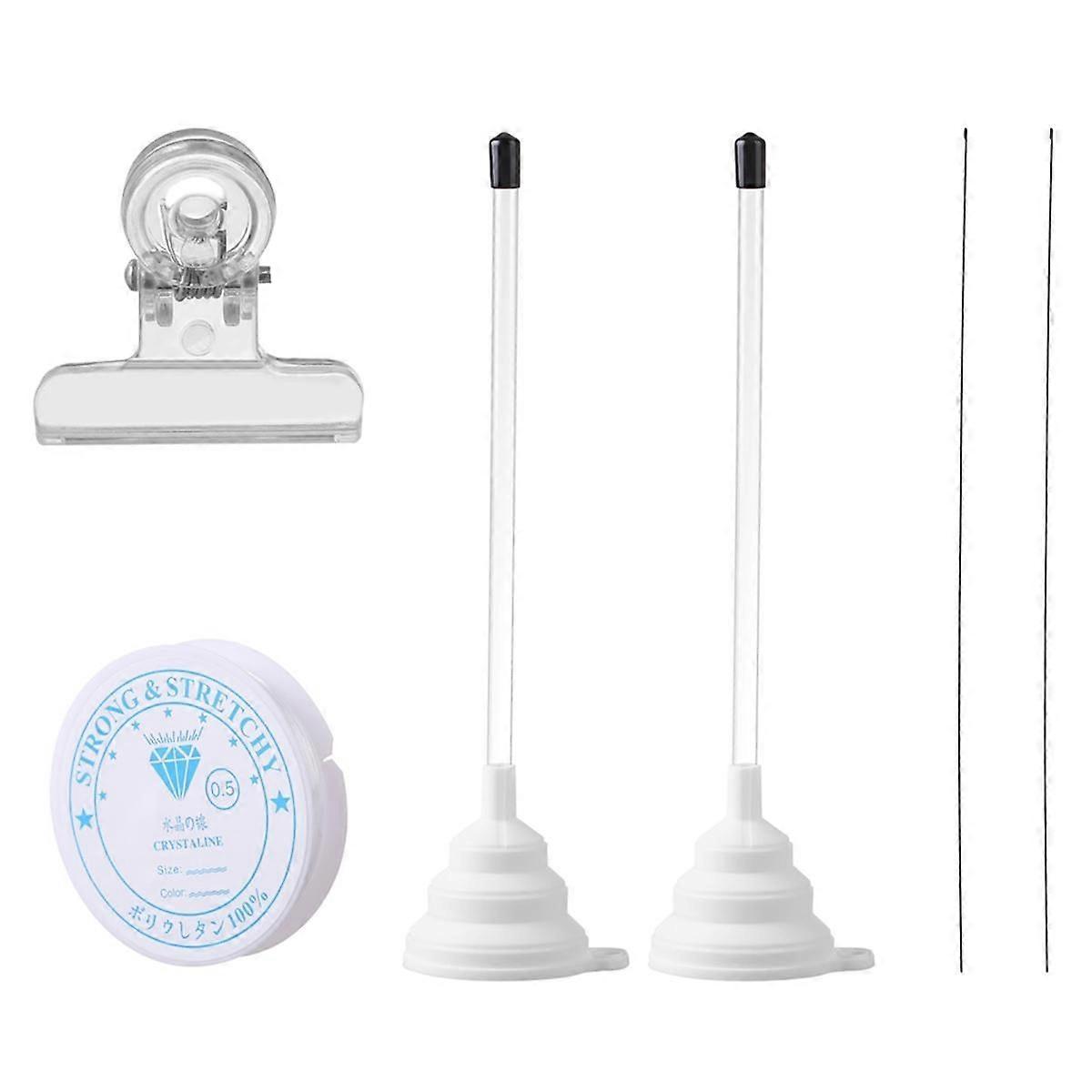 Beading Funnel-Clay Beads Bracelet Making Kit Can Replace Clay Bead Spinner,Beading Needles Bracelet Making Kit