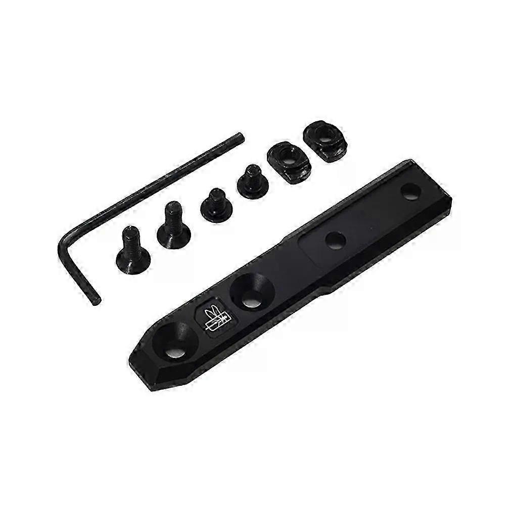 Inline Light Mount Tactical M300 M600 Scout Light Vertical Mount Fit M-LOK Rail Airsoft LED Weapon Light Metal Extend Base