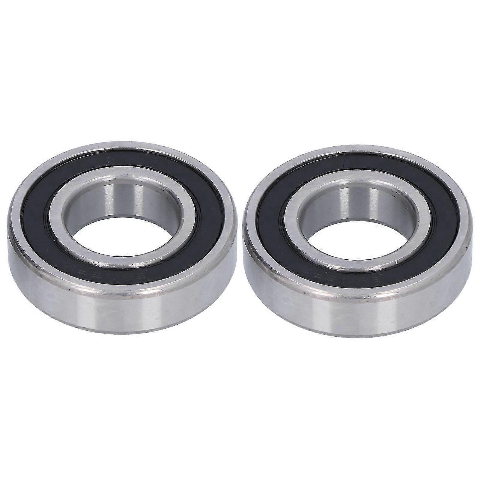 2PCS Deep Groove Ball Bearings Durable Unbreakable 6206RS for Mechanical Equipment