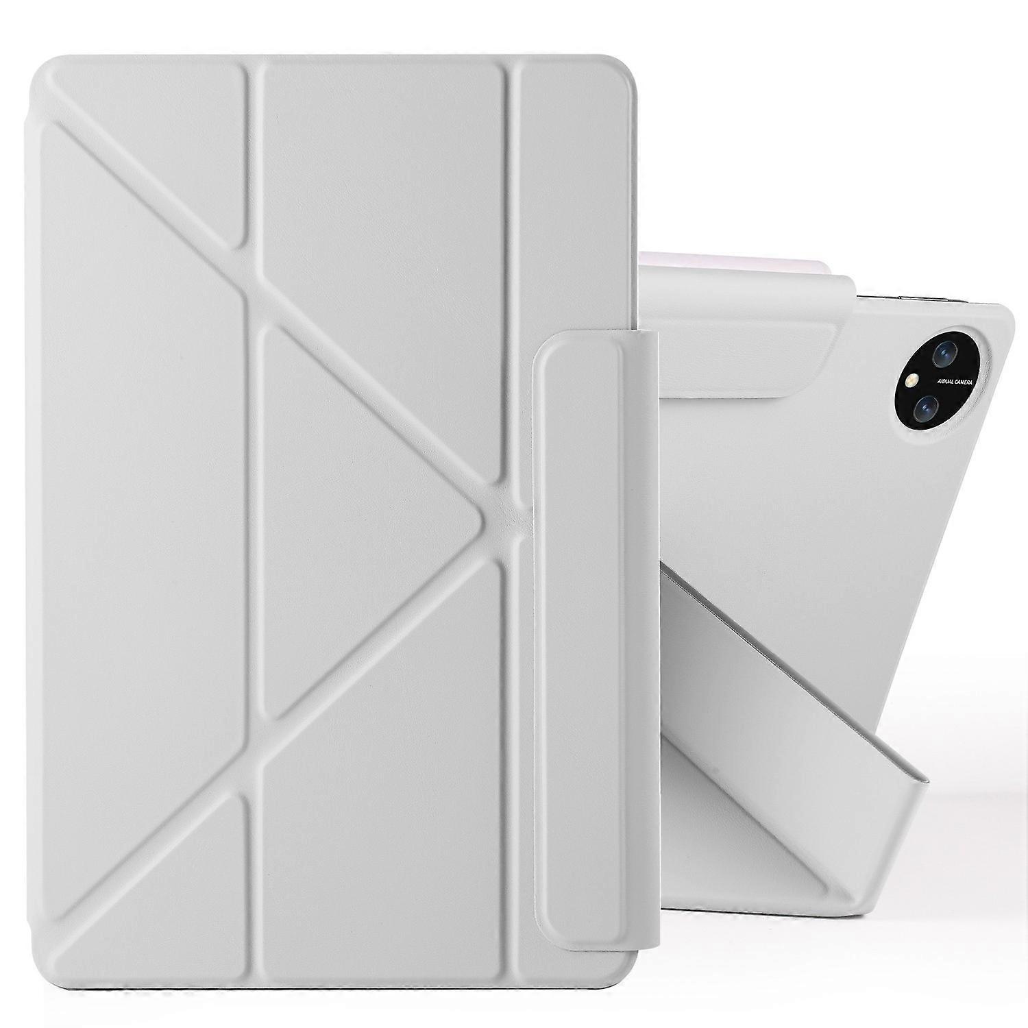 Magnetic Leather Case For Honor MagicPad 2 12.3 - Grey