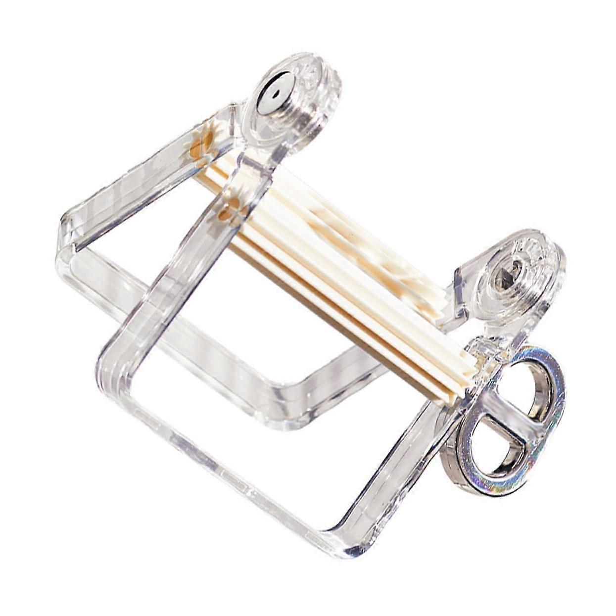 Toothpaste Squeezer Stable PET Tube Squeezer for Bathroom Handy Squeezer for Facial Cleanser SpaceSaving Operation