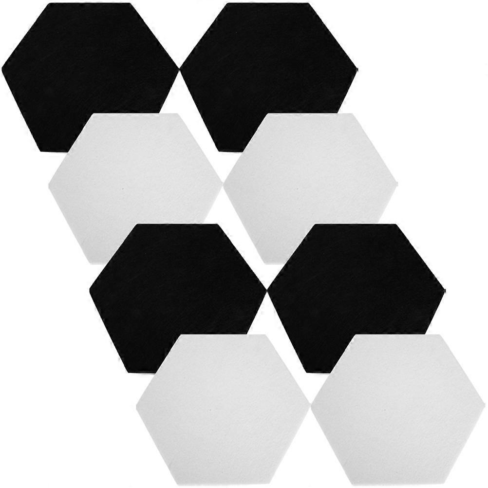 8PCS Self Adhesive Acoustic Wall Panels for Soundproofing Noise Reduction in Studios, Home Theaters, and Offices – High Density Polyester Fiber