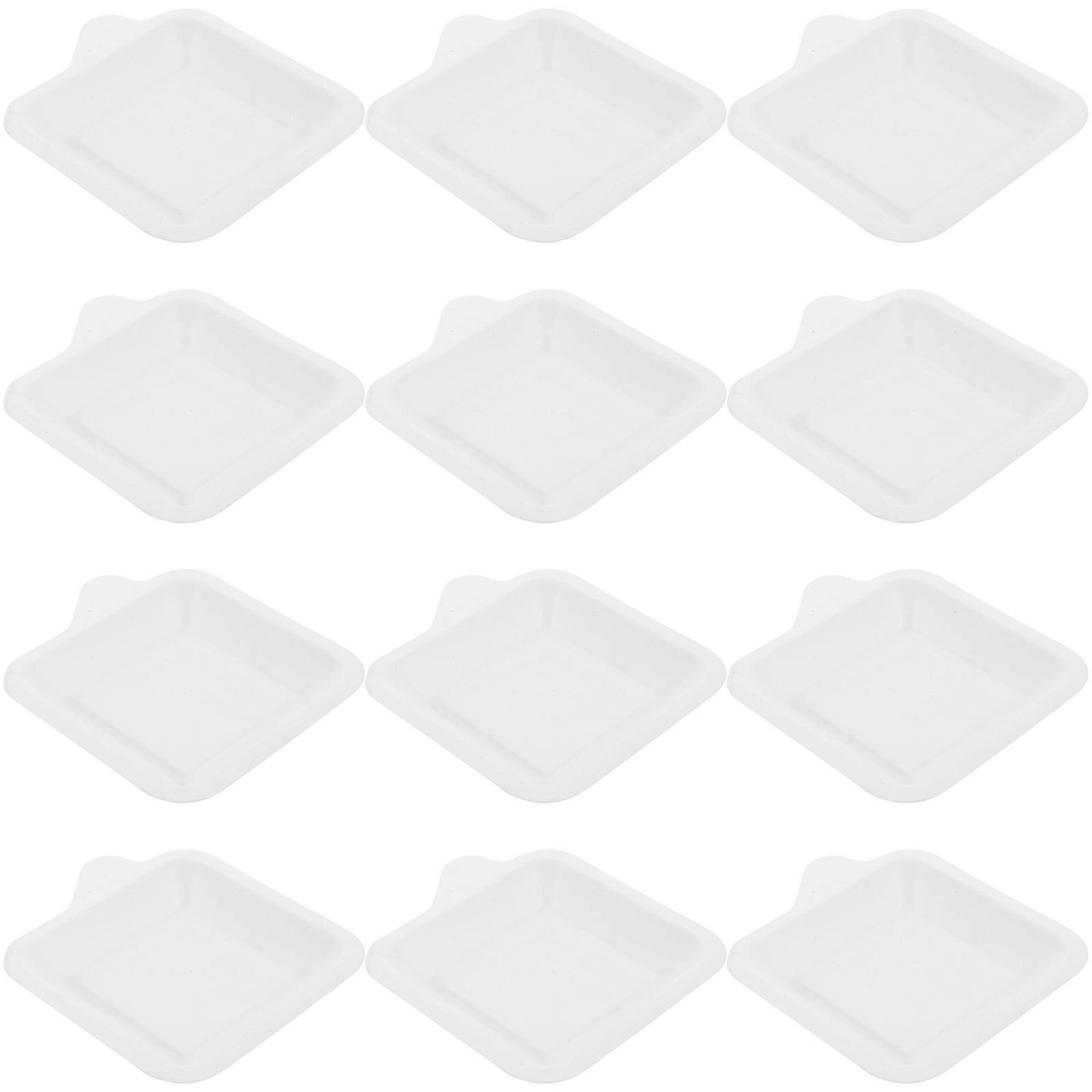 Birthday Party Tableware Set Paper Plate For Party Square Shape Recycled Environment Friendly 100Pcs