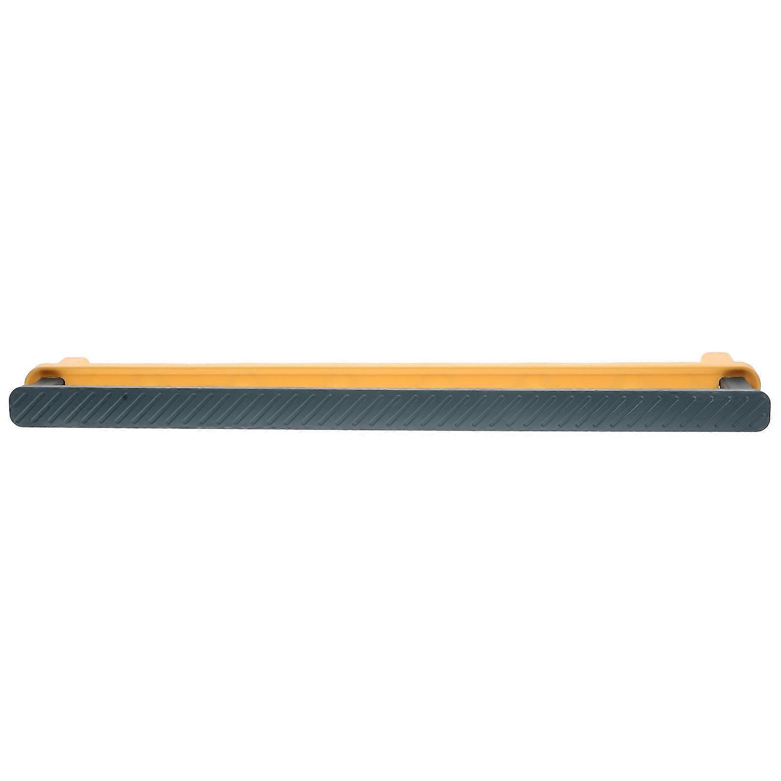 Shoe Wall Storage Telescopic Towel Organizer Wall Mounted Space Saving Blue Color 1Pcs