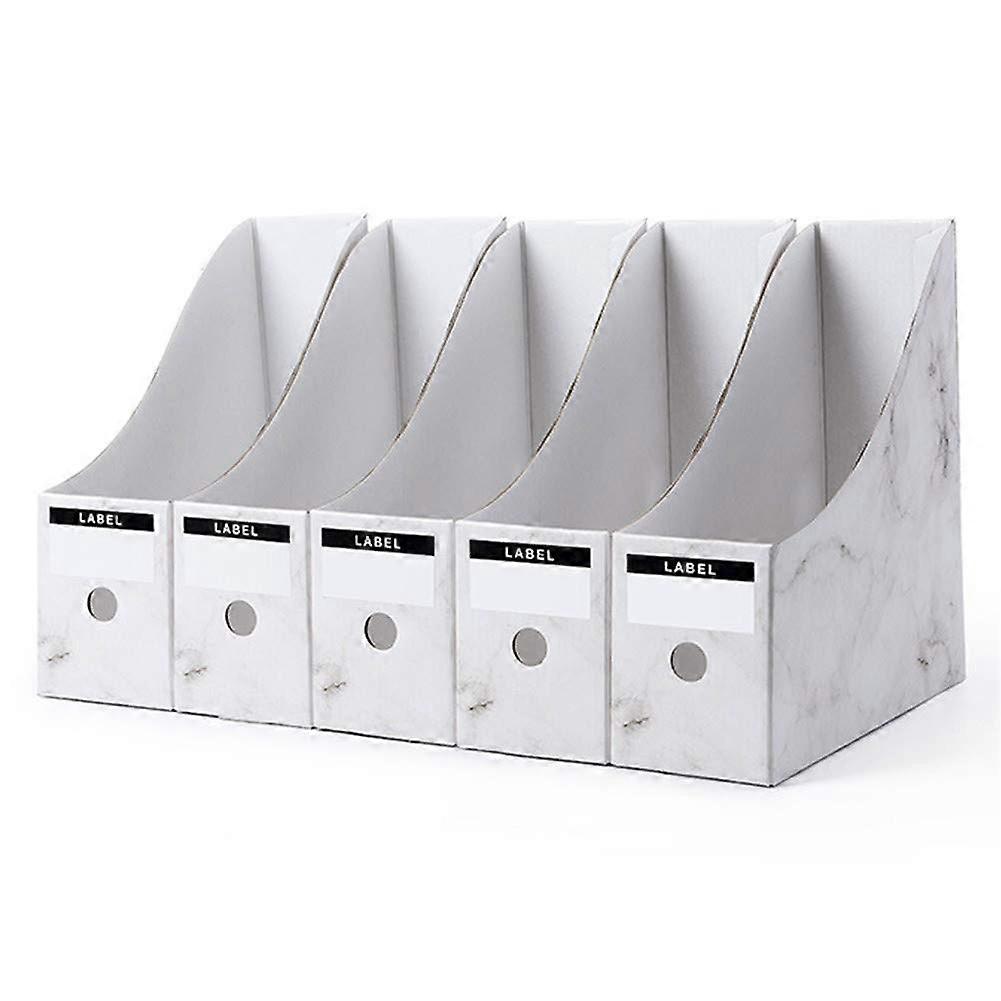 Magazine File Cardboard Magazine File Paper Storage Organiser Office Organiser Storage Magazine File Holder Desk Storage
