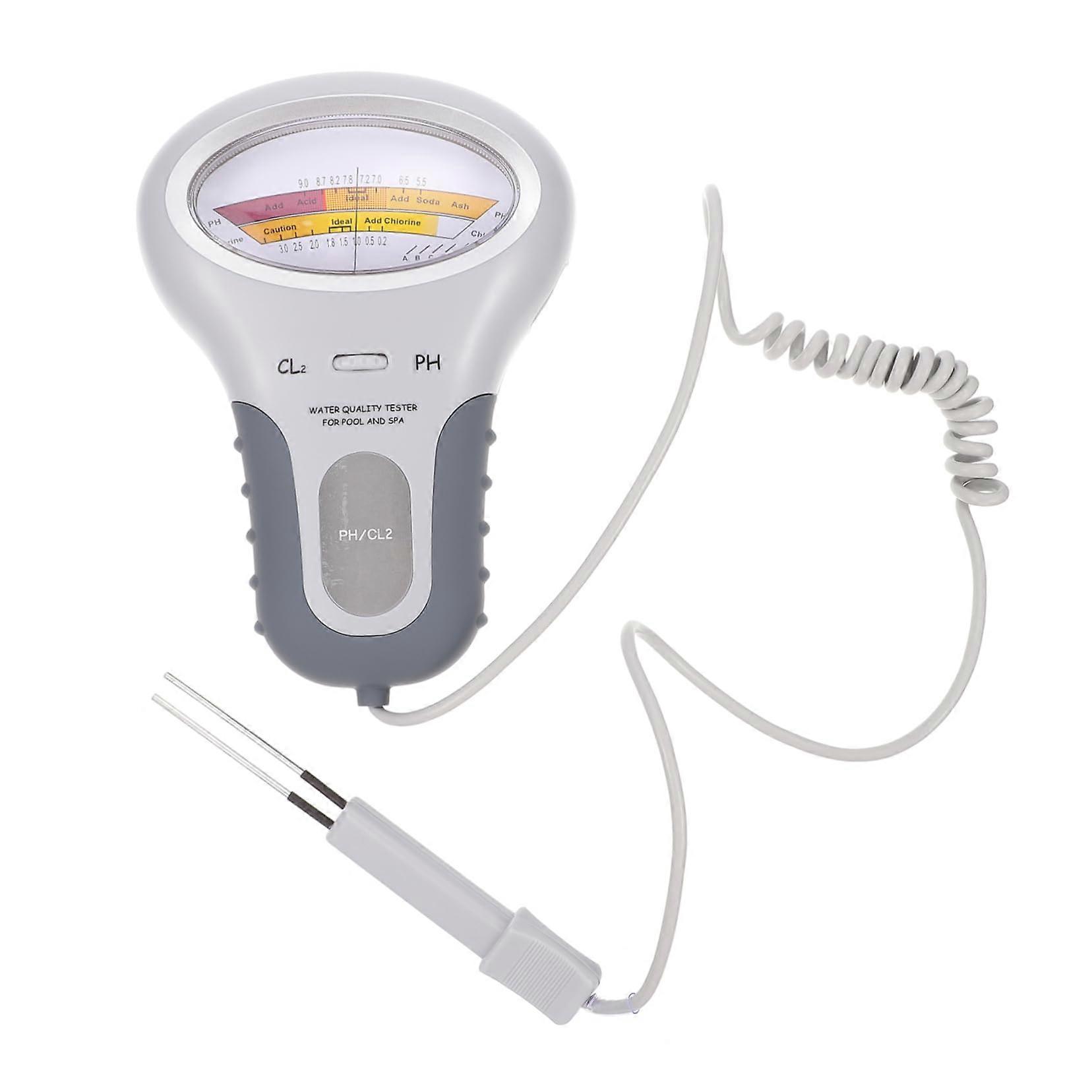 Water Chlorine Tester Electric PhMeter Swimming Pool ABS Test Pen