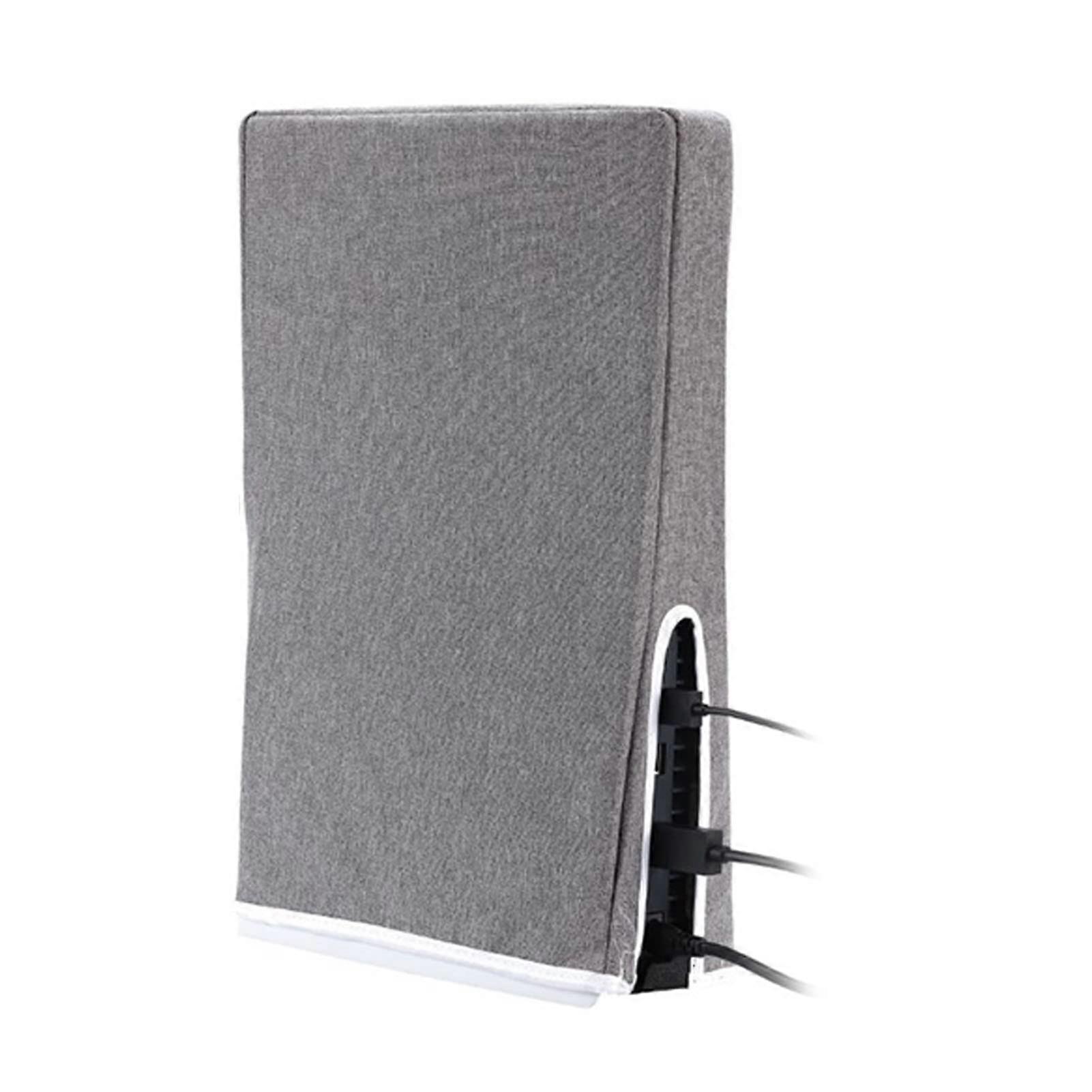 Dust Protection Net for PS5, Oxford Fabric, ScratchResistant, DropProof, Grey Black (Grey)
