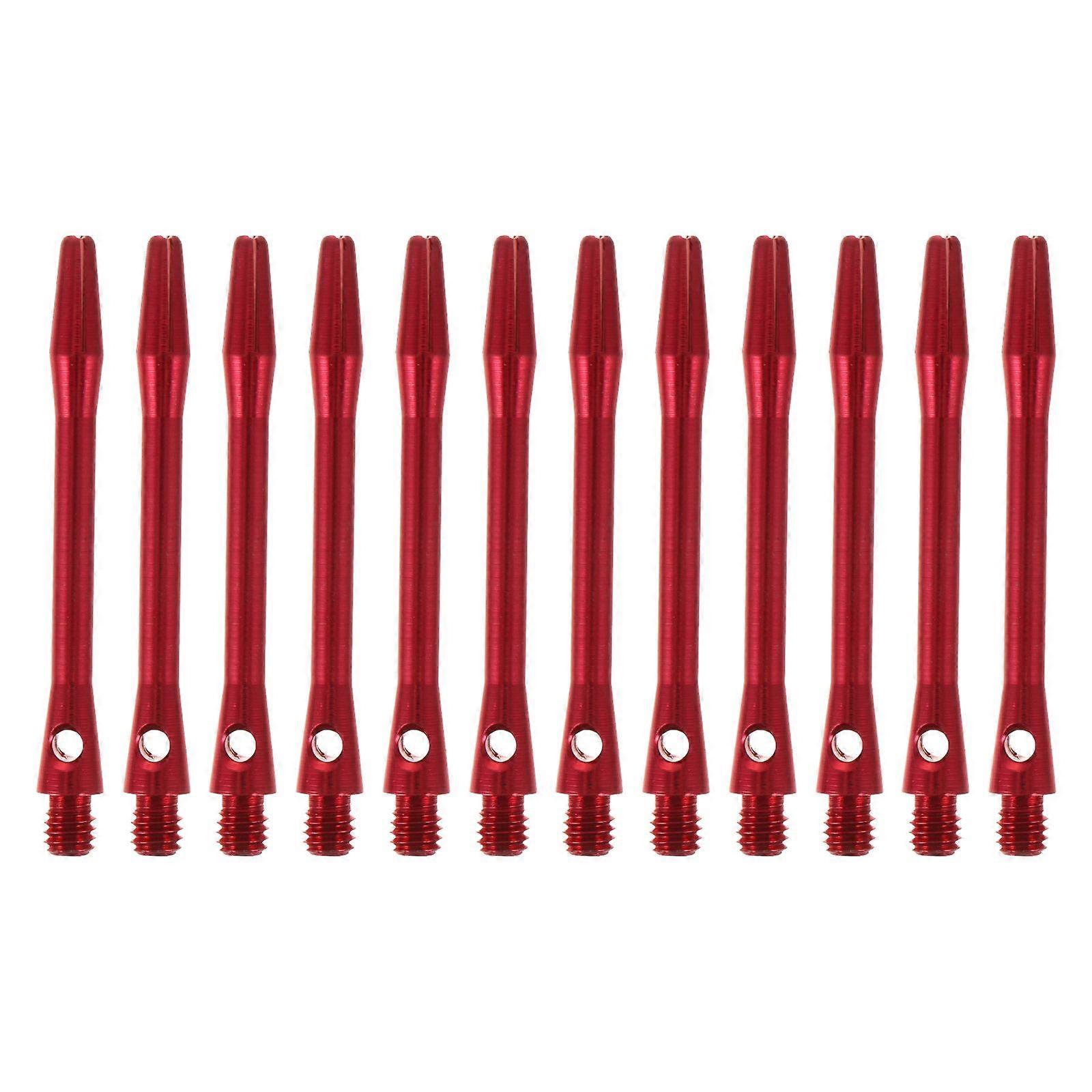 12pcs 45mm Dart Shaft 2BA Thread Aluminum Alloy Dart Stems Throwing Fitting