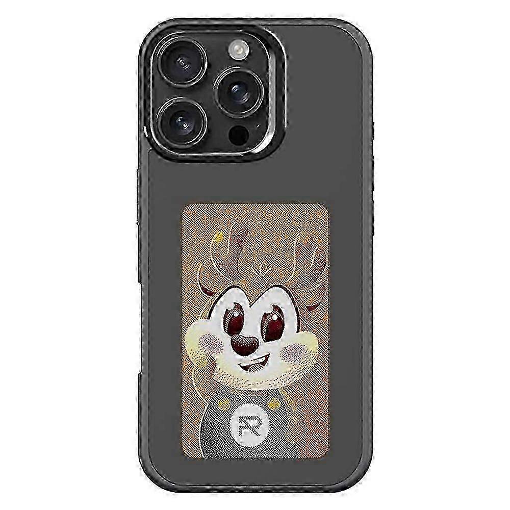 For Iphone 16 Pro E Ink Phone Cover 4-color Display Pattern Customized Case Hr