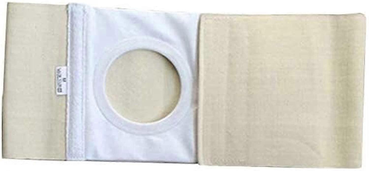 Hernia Belt Stoma Hernia Belt for Men and Women, Abdominal Hernia Support Belt, Medical Stoma Binder, Size Medium (L)