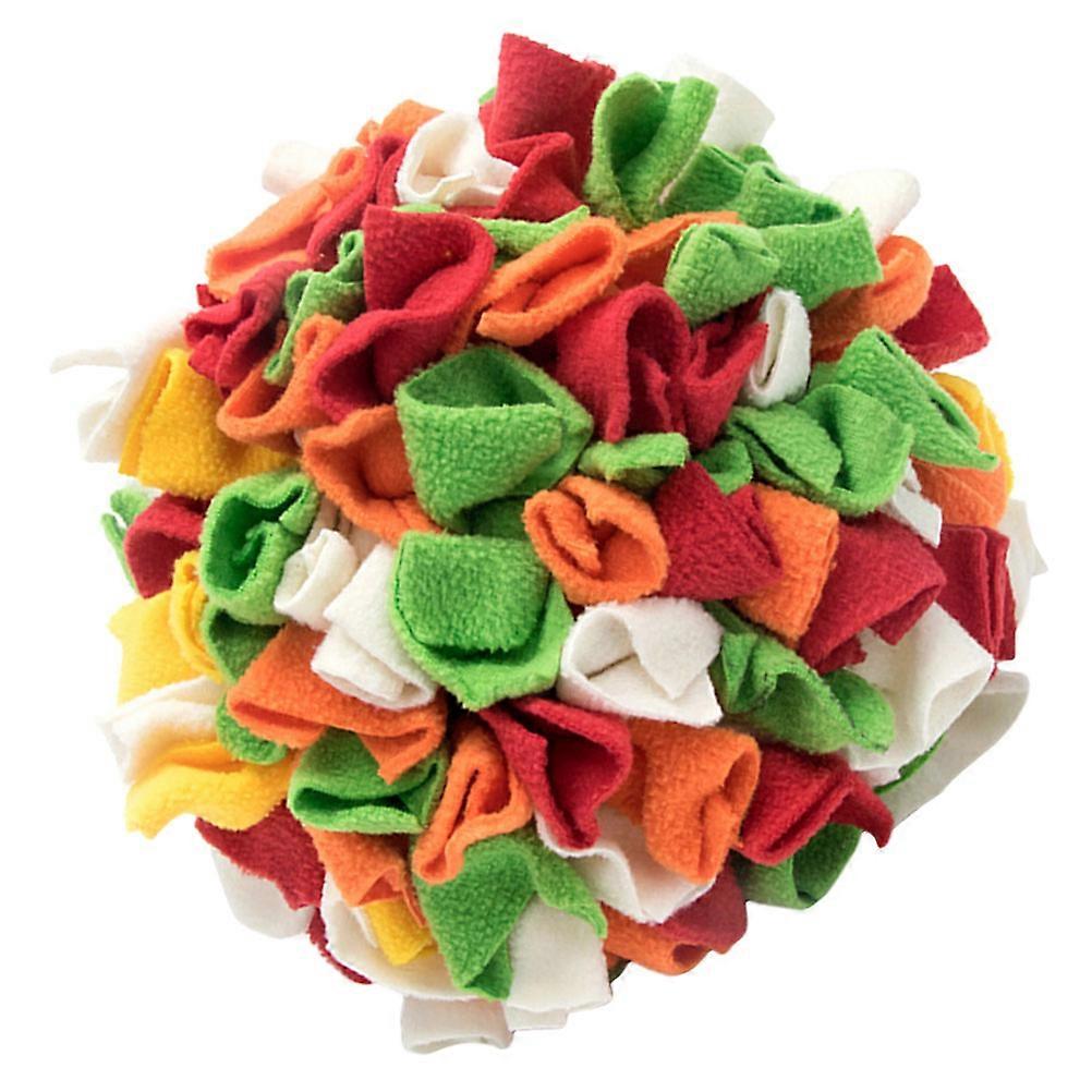 Dog Sniff Ball Interactive Pet Foraging Slow Feeder Durable Snack Dispenser for Puppy Training