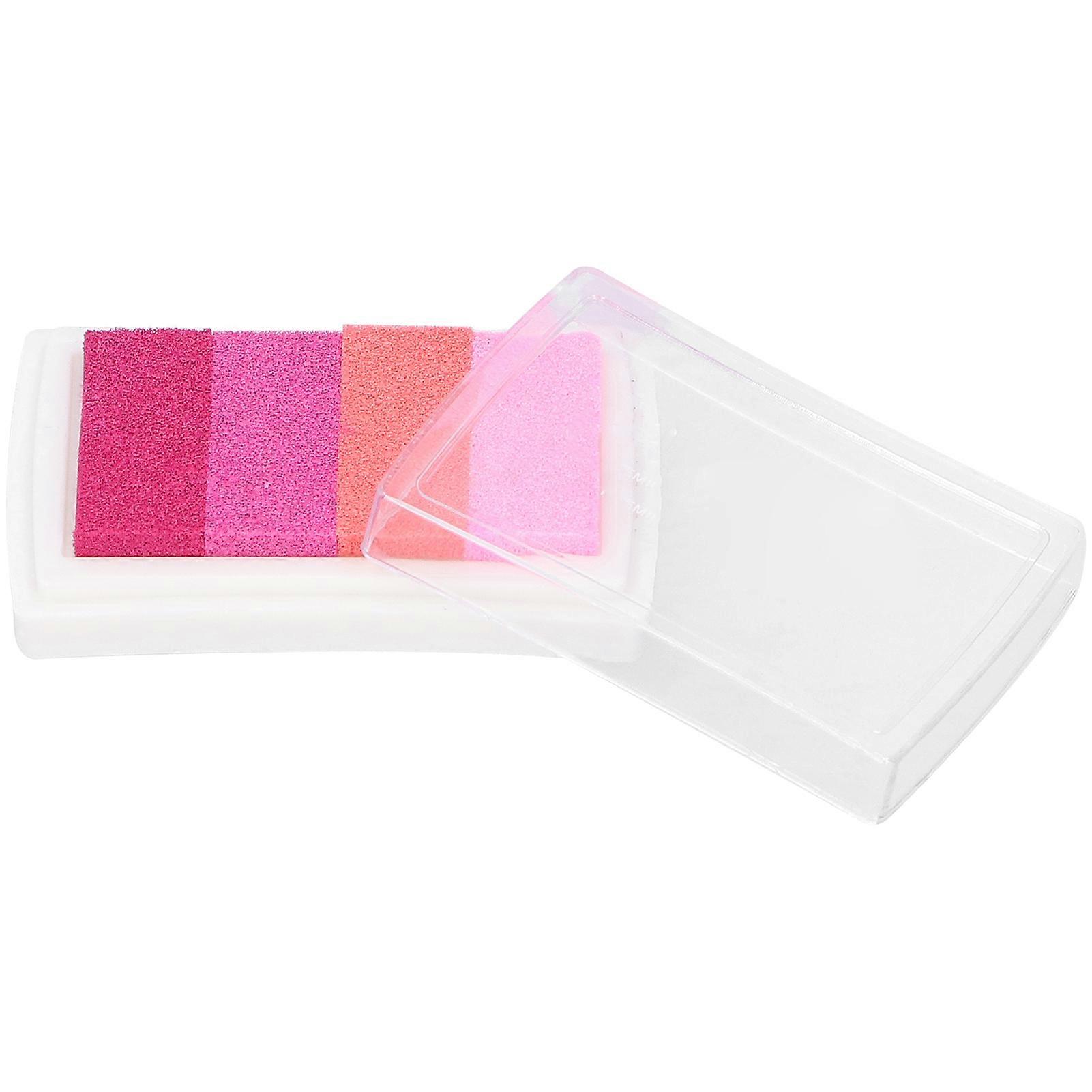 12Pcs 4 Colors Gradient Ink Pad Set Colorful DIY Craft Card Gift Making Stamp Pads