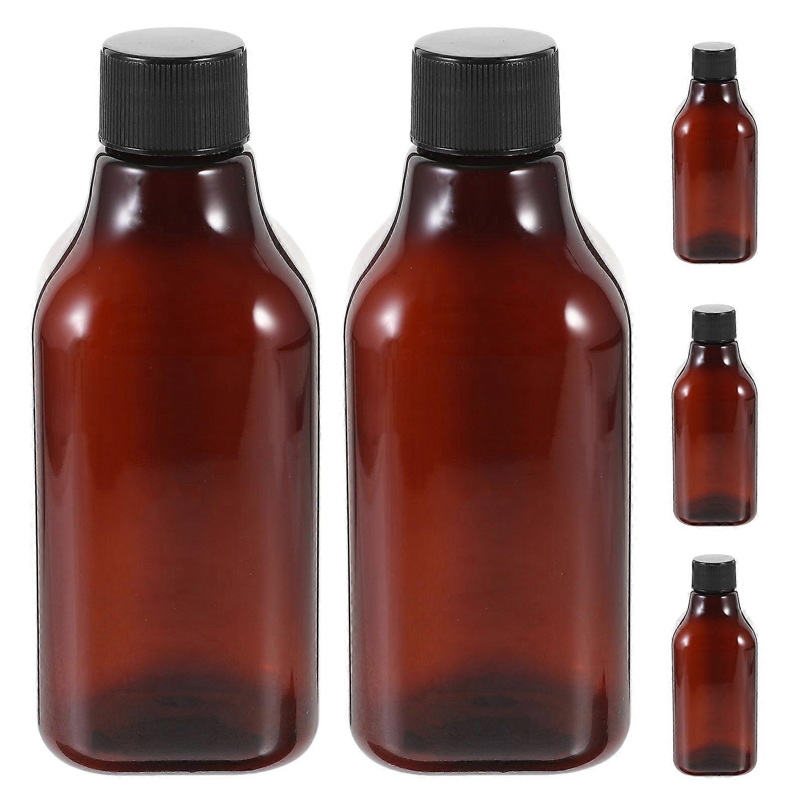 Refillable Bottles Tightly Sealed Prevent Leaks for Shampoo Lotion Business Trips 200ml 5Pcs