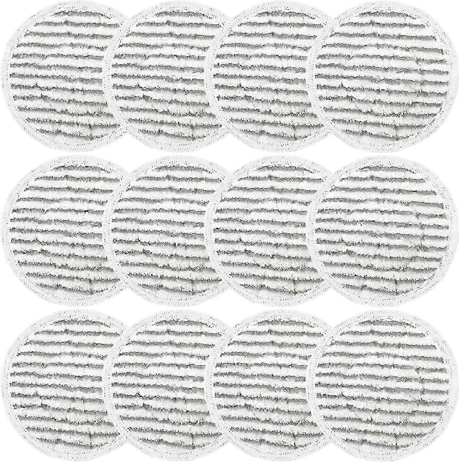 12 Pack S7001 Steam & Scrub Pads Replacement for Shark S7001/S8201 Series, AllinOne