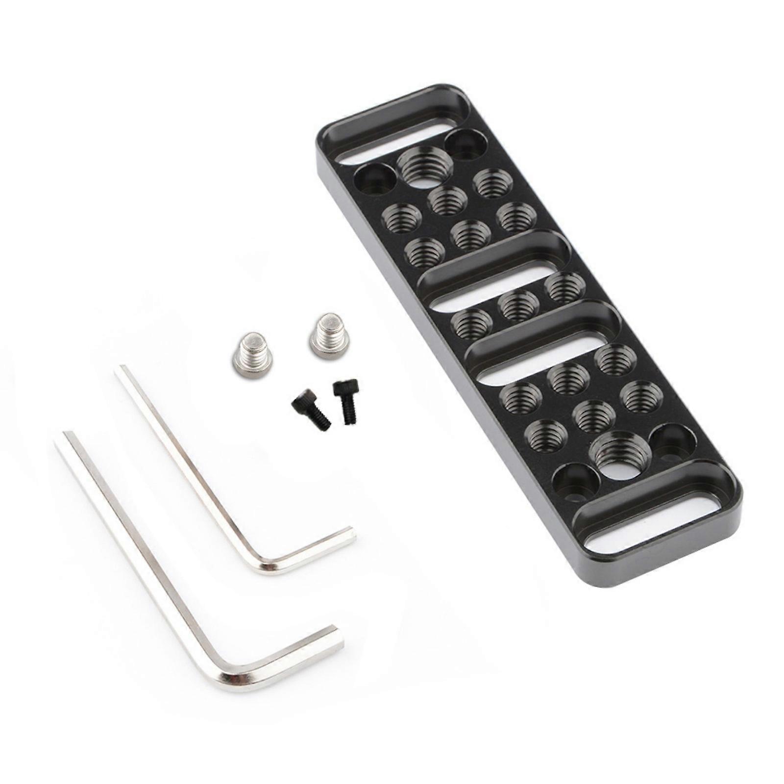 Camera Cheese Mounting Plate Applicable for Camera Stabilizer Shoulder System Expansion Photography Mounting Board Multicolor