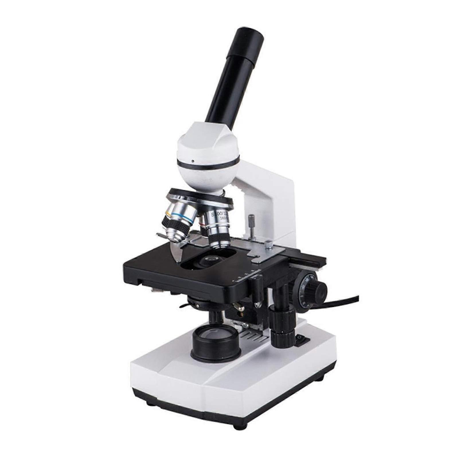 XSP104 Monocular Biological Microscope with Bottom LED for Students