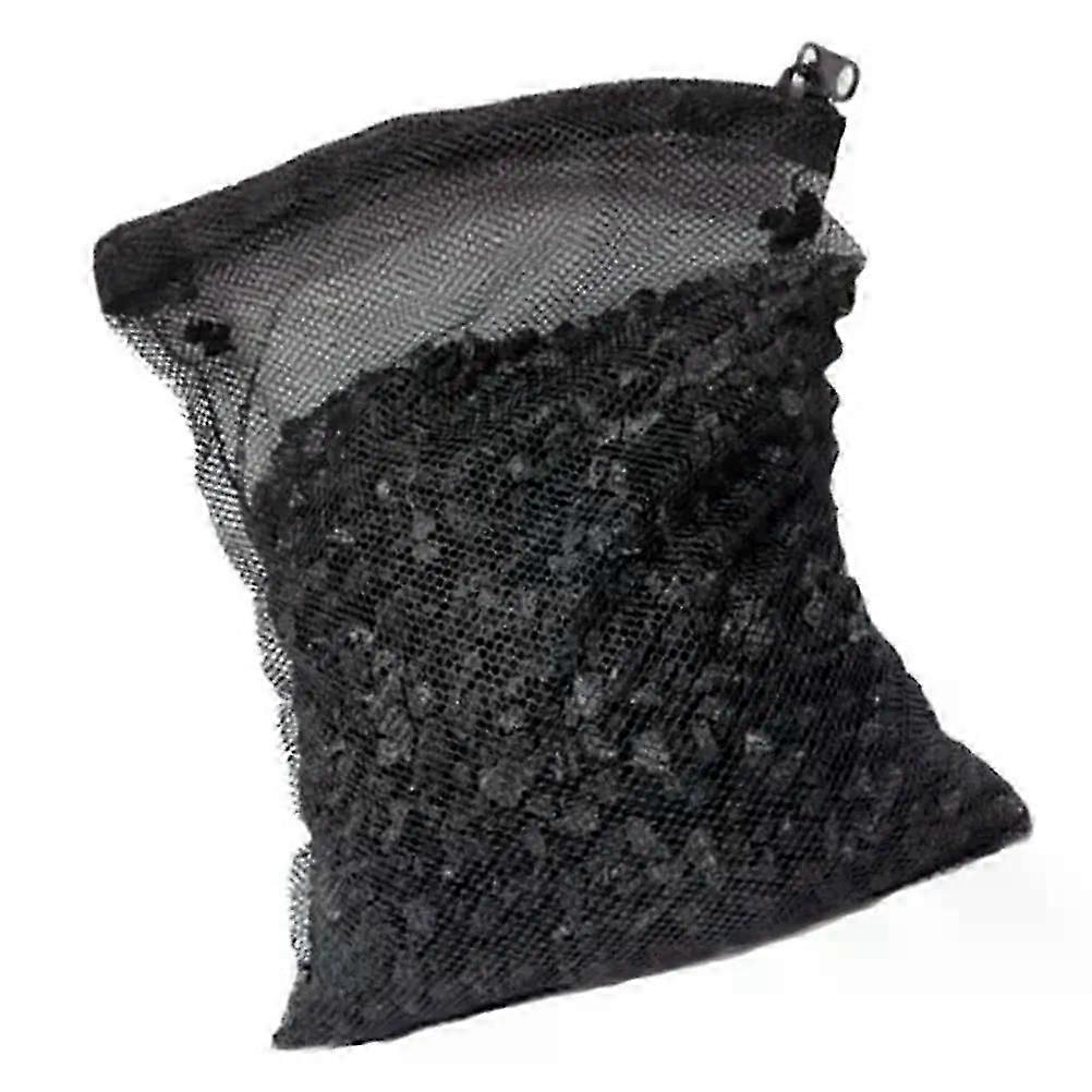 Fish Tank Particles Filtered Coconut Shell Charcoal Activated Aquarium Material Kit Carbon Water Purification Tool Media