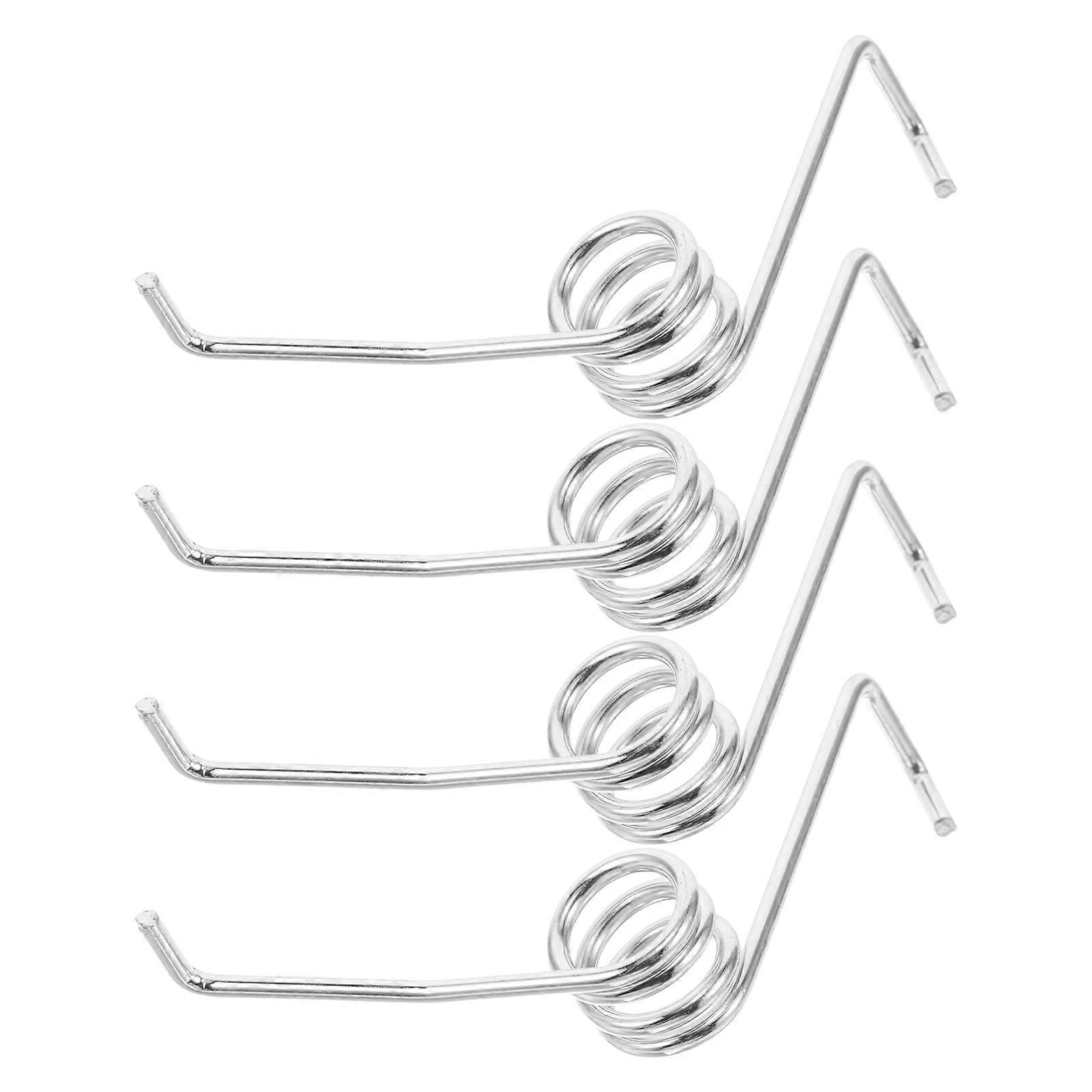 Spare Parts for Mop V Shaped Springs Silver Color Easy Installation 4Pcs