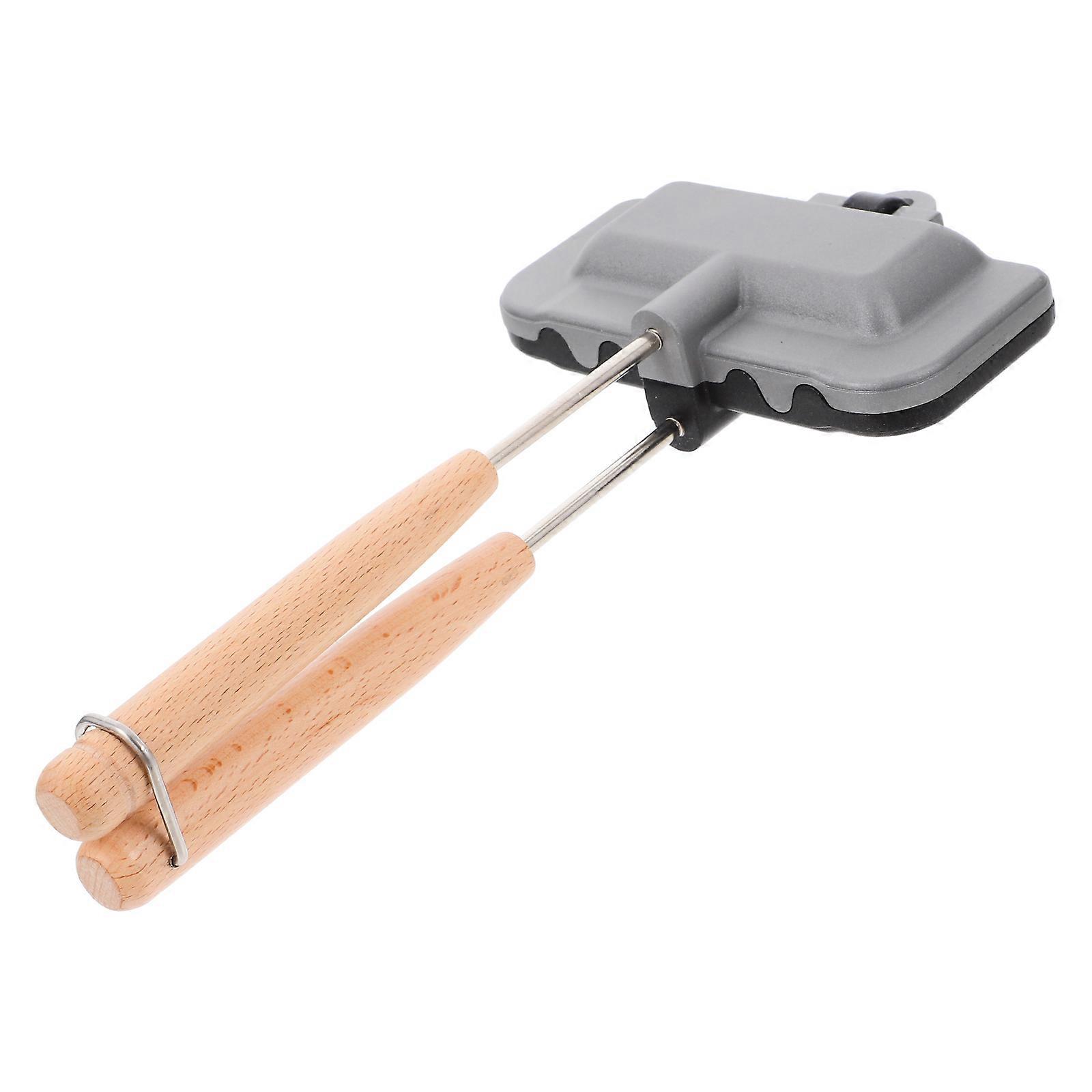 Sandwich Frying Pan Versatile Use Flat Bottom Multifunctional Design Kitchenware Home Cooking 30.50X14.30X4.00Cm 1Pack