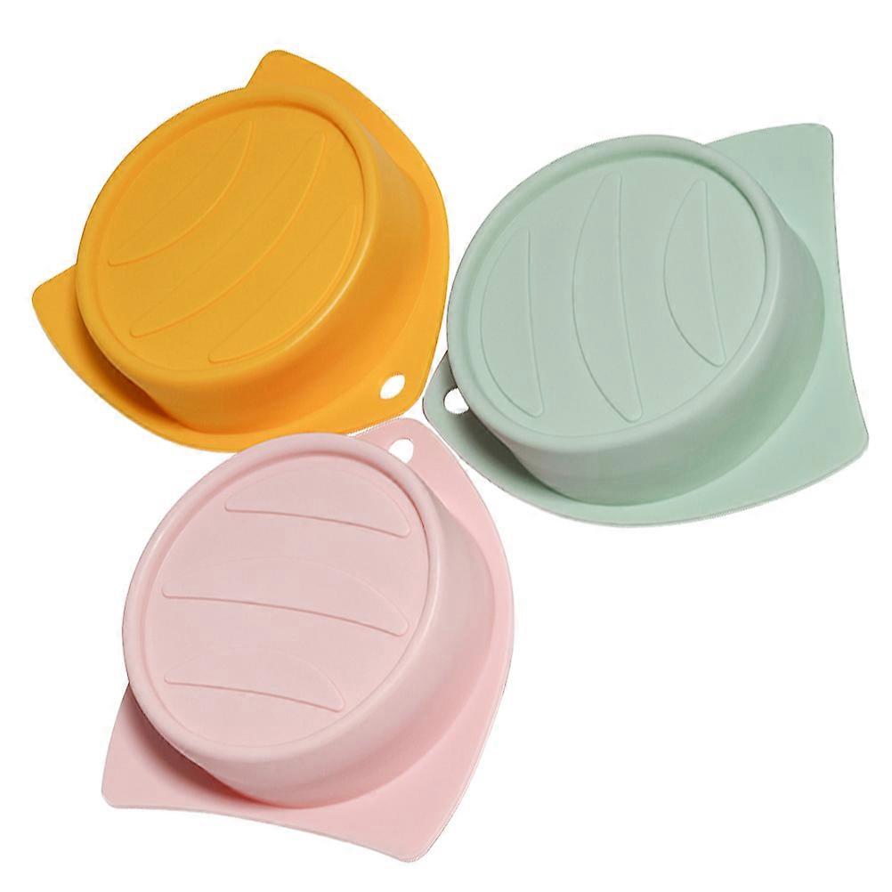 Can Sealing Lid Pet Storage Can Lids Dust Proof Easy to Use 3Pack