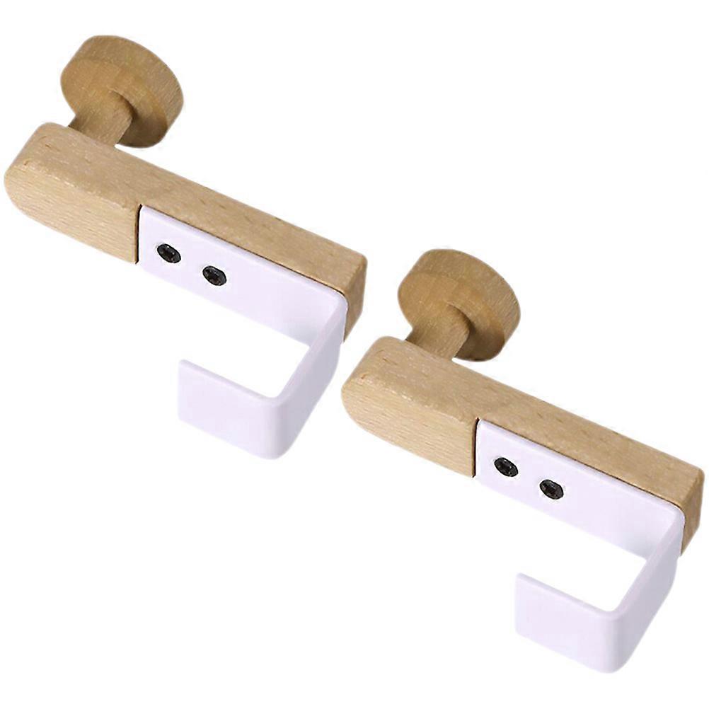 Simple And Rustic Kitchen Cabinet Door Hook For Storing Small Items In 2Pcs