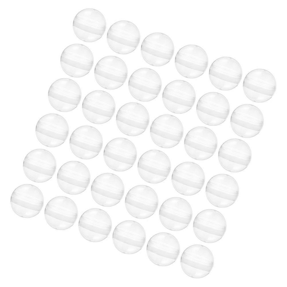 Clear Reusable Vending Machine Capsules 100pcs Round Containers for Candy, Collectibles, Party Favors, and Gumball Machines
