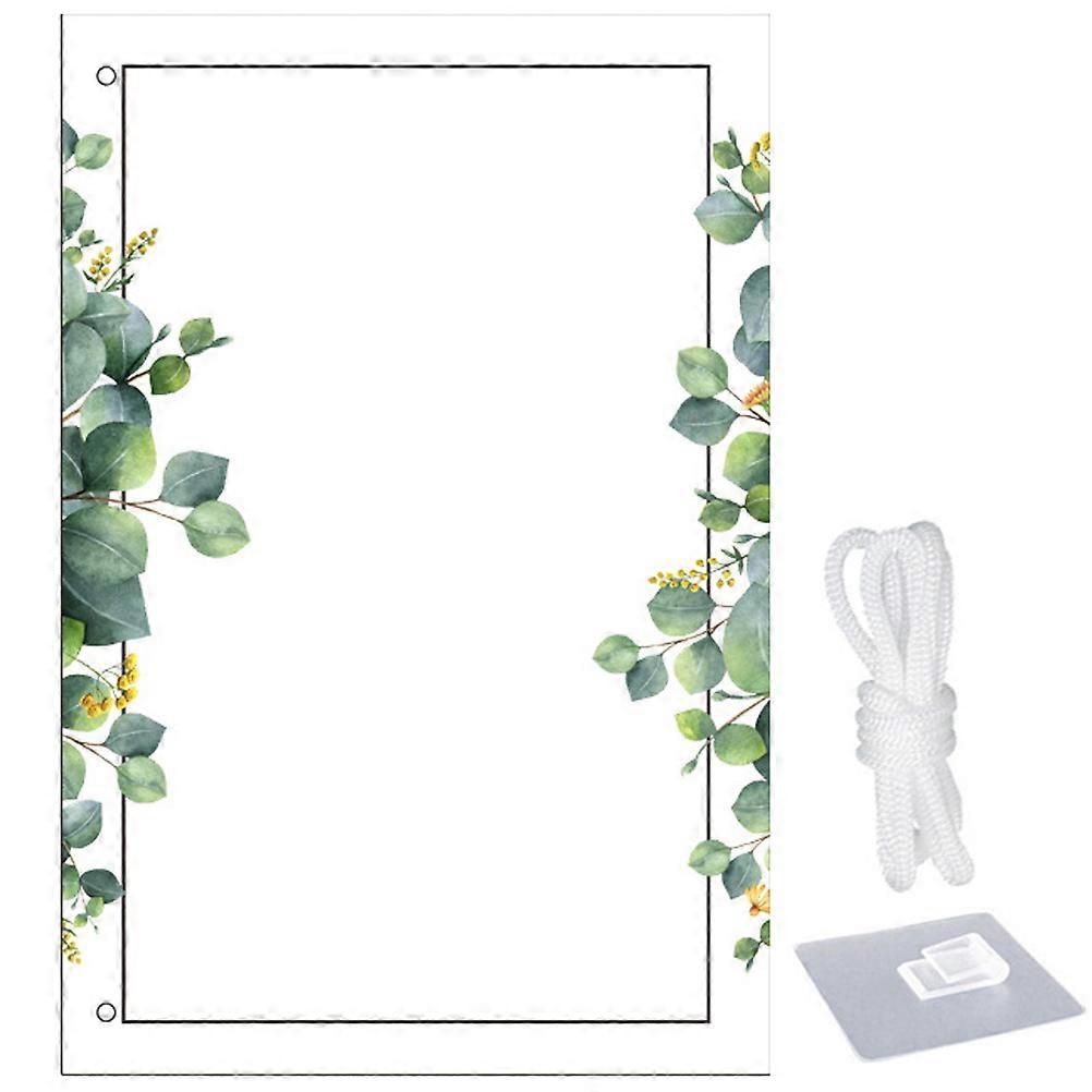 Tabletop Memo Board Clear Acrylic Board Office Organization Message Sharing 1Set