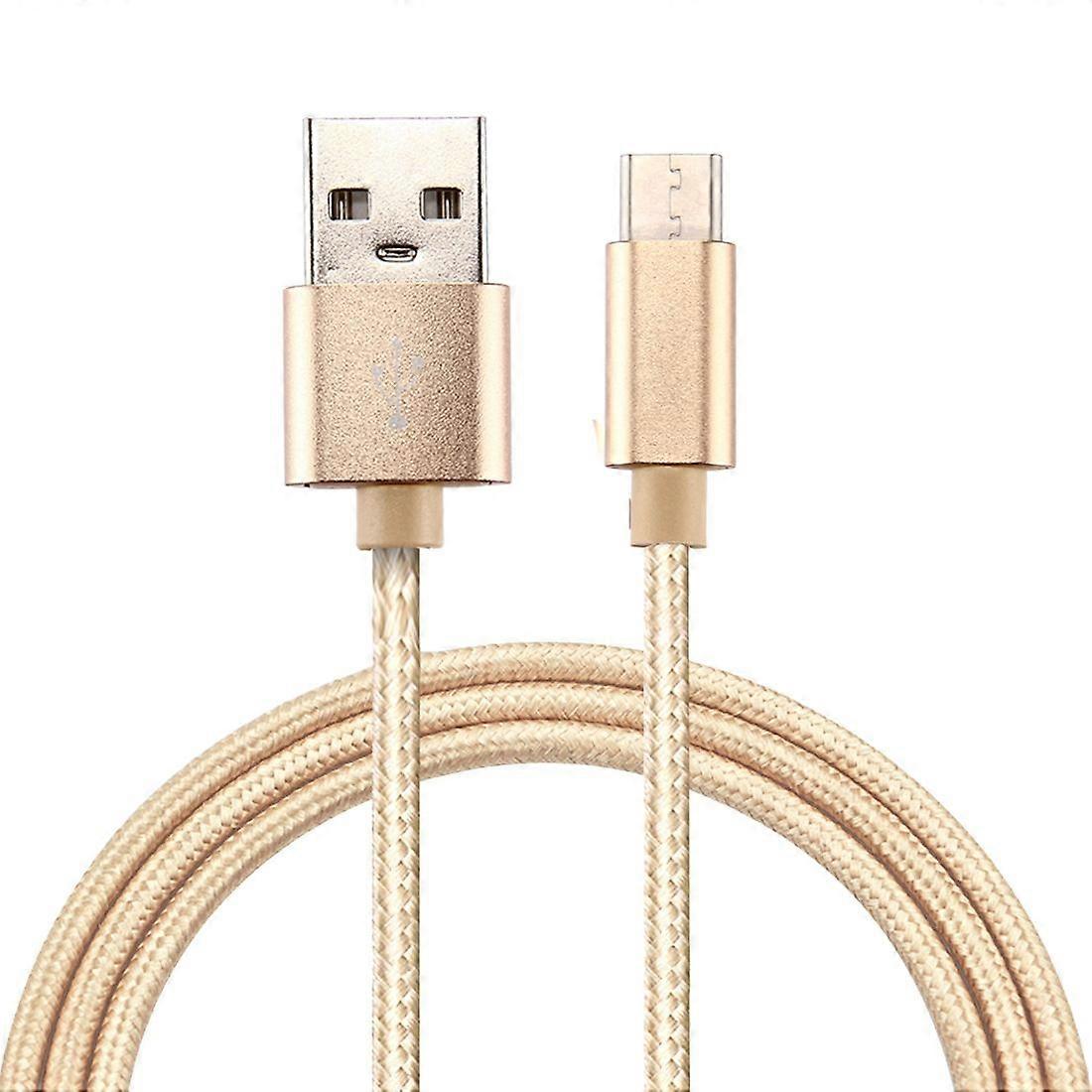 Knit Texture USB to Type-C Data Sync Charging Cable