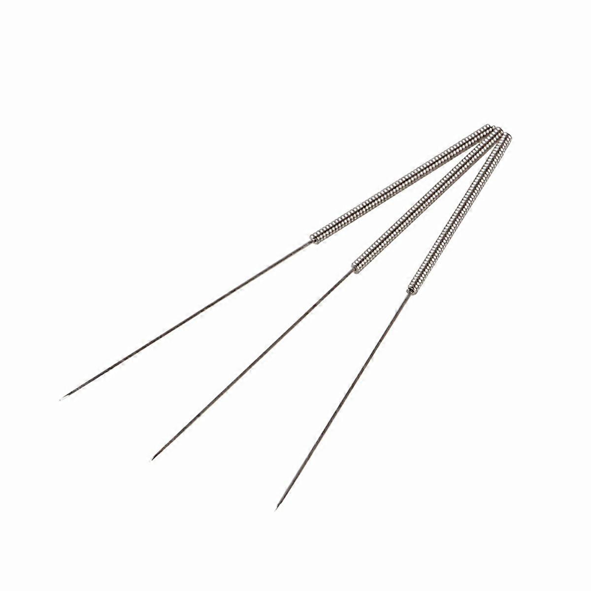 Stainless Steel 3D Printer Drill Bit for Nozzle Cleaning Compatible with Most Printers 0.15mm Silver